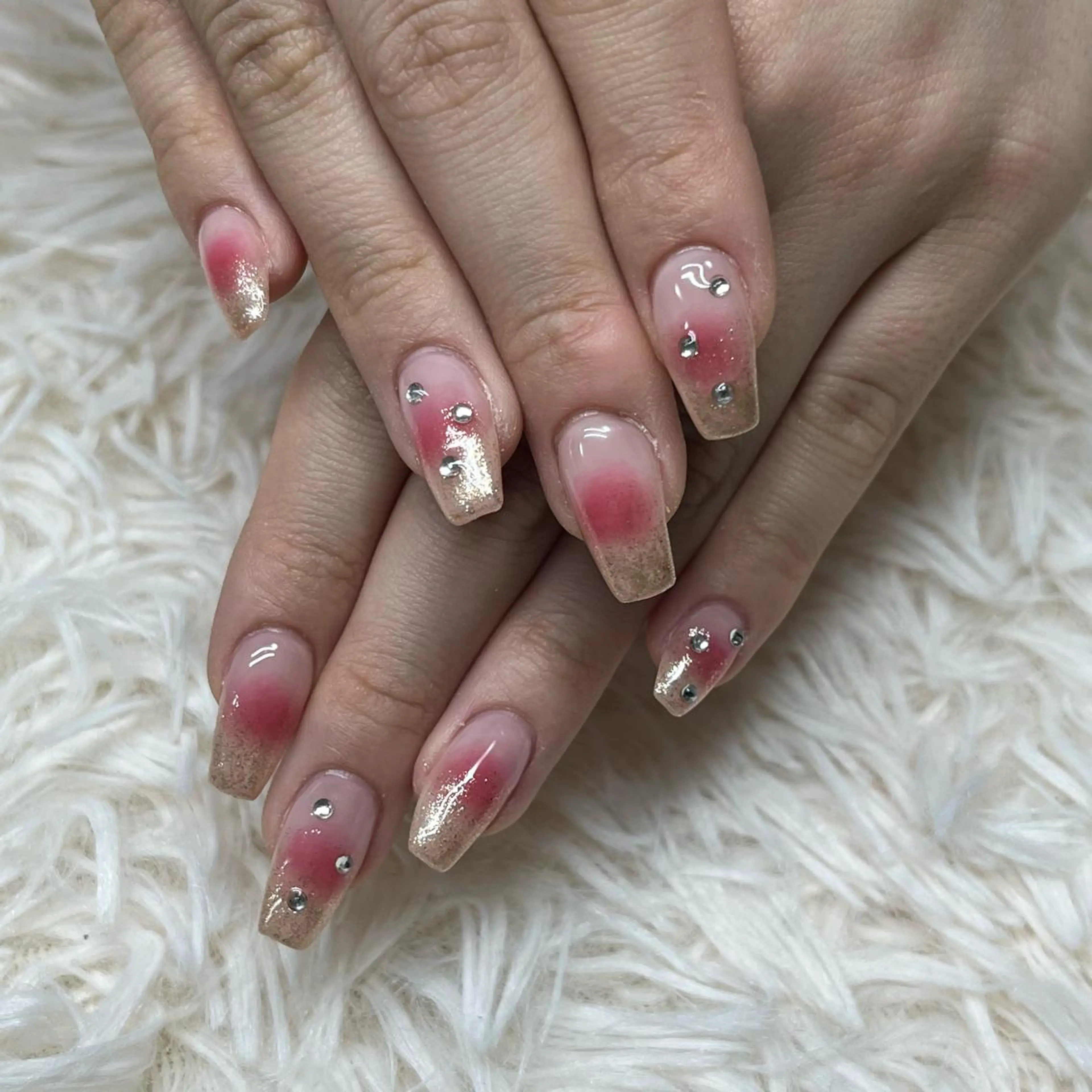 ネイル アートネイル クリアネイル フレンチネイル ジェルネイル ガラスフレンチ ハンドネイル 🐕‍🦺Yappy 💗A-tanのネイルデザイン