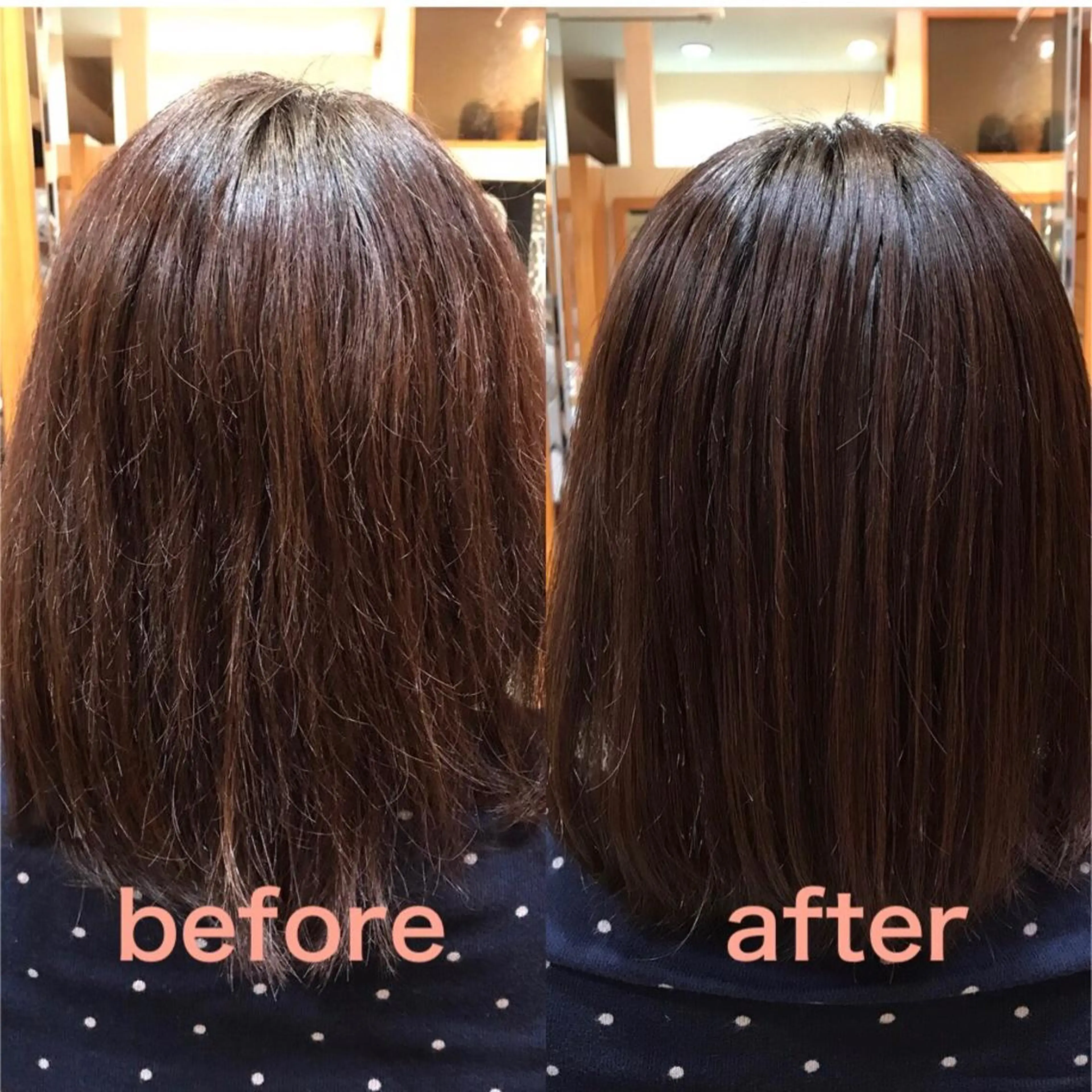 ミディアム 福岡口コミNo1🎀 コテ巻き風パーマ専門のヘアスタイル