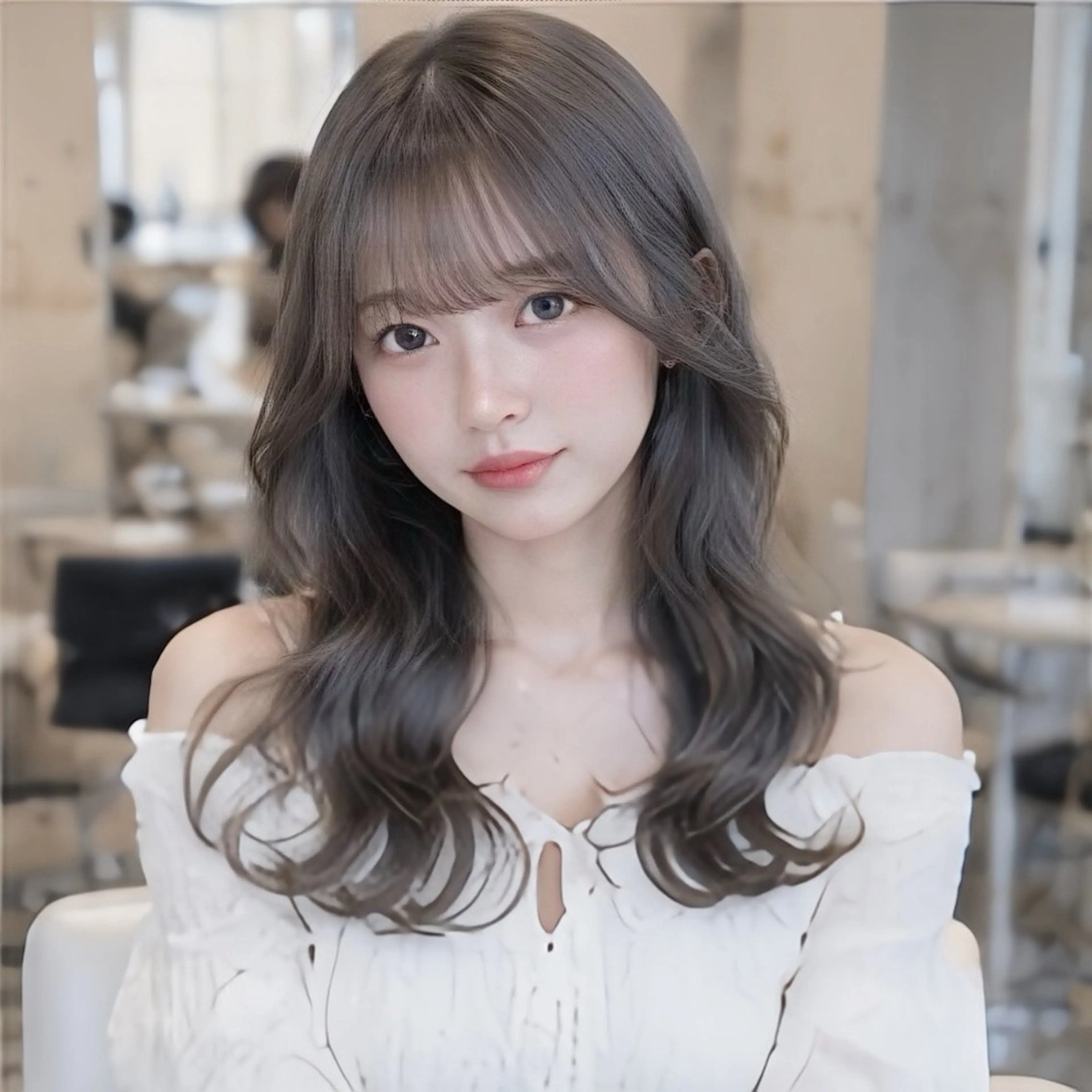 セミロング カラー ヘアカラー 池袋/レイヤー/ ボブ/矯正/おばかんのヘアスタイル