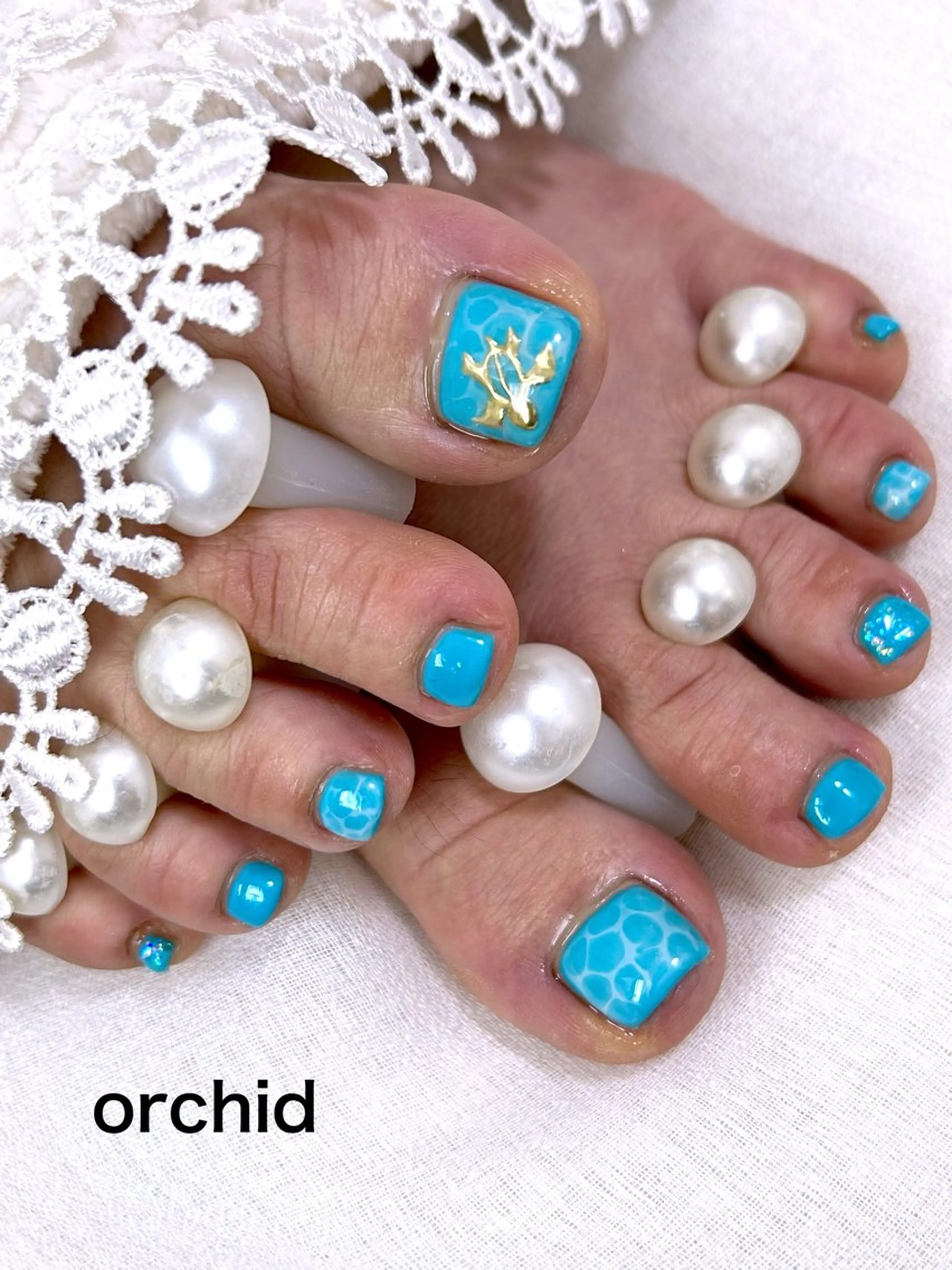 ネイル orchid ♡オーキッドのネイルデザイン