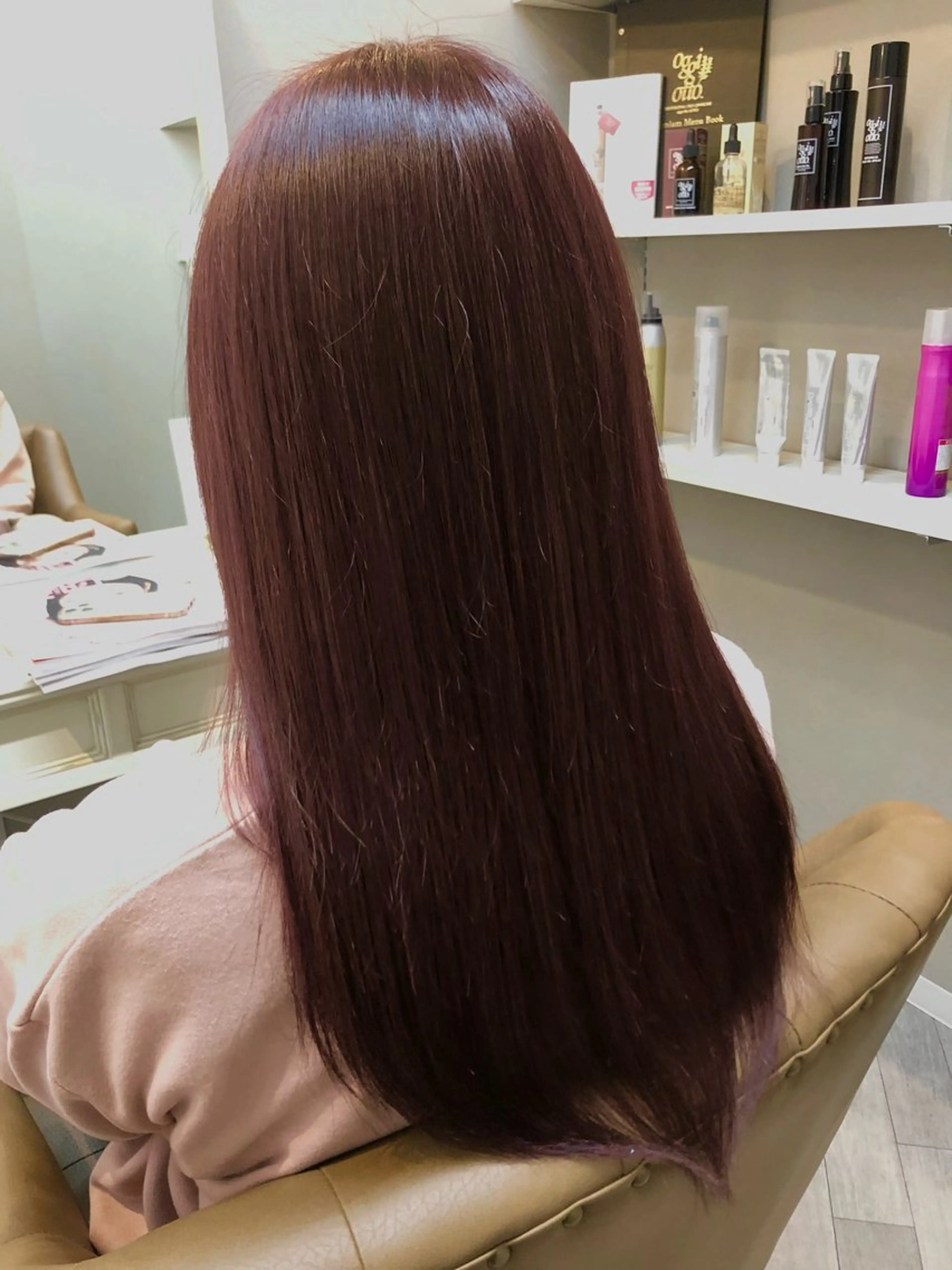 カラー ヘアカラー hair&spa Kiwi  ちひろのヘアスタイル