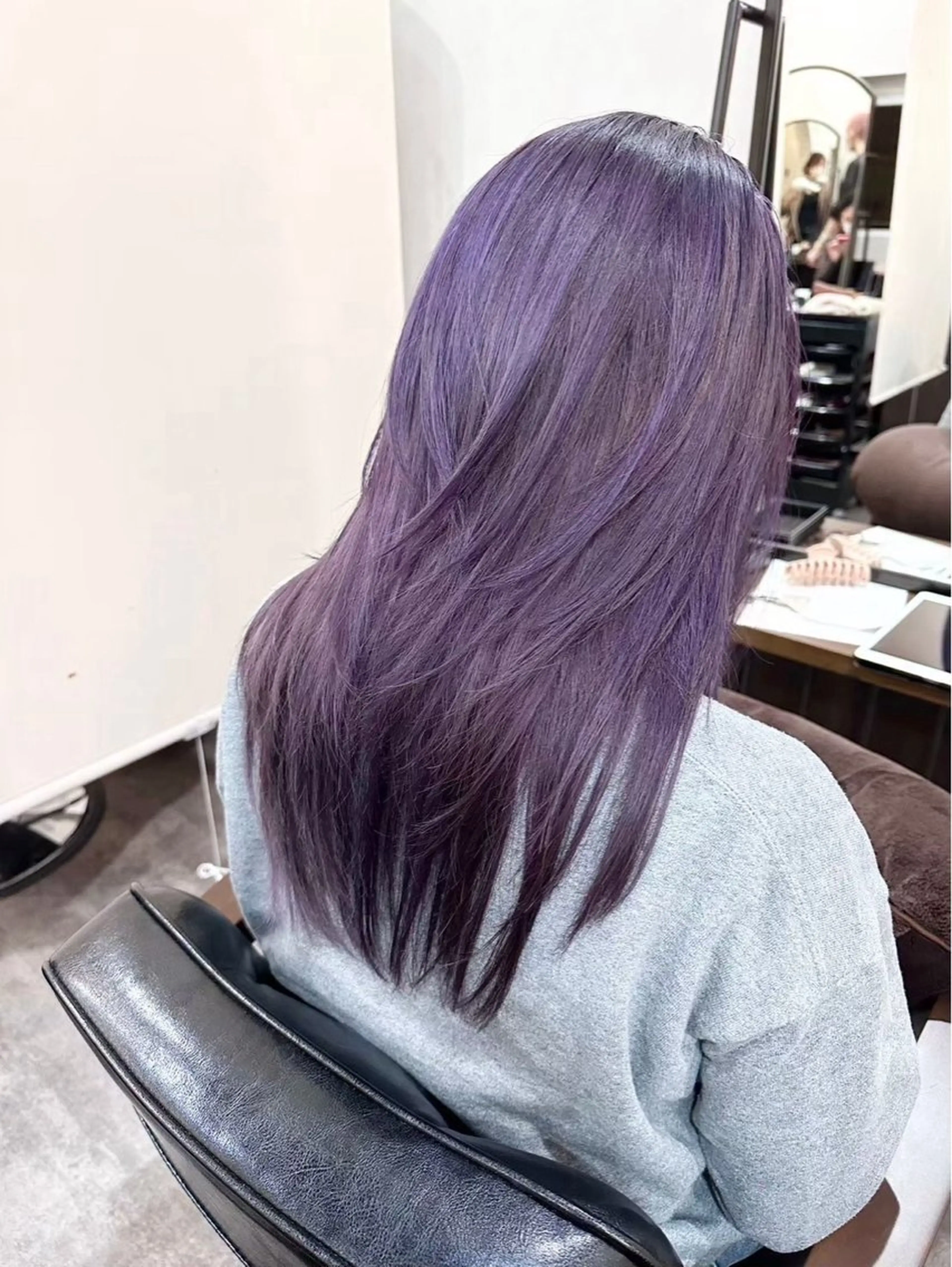 ロング カラー ♱·༝ホノカ.⋆♱【 デザイン／複雑履歴】のヘアスタイル