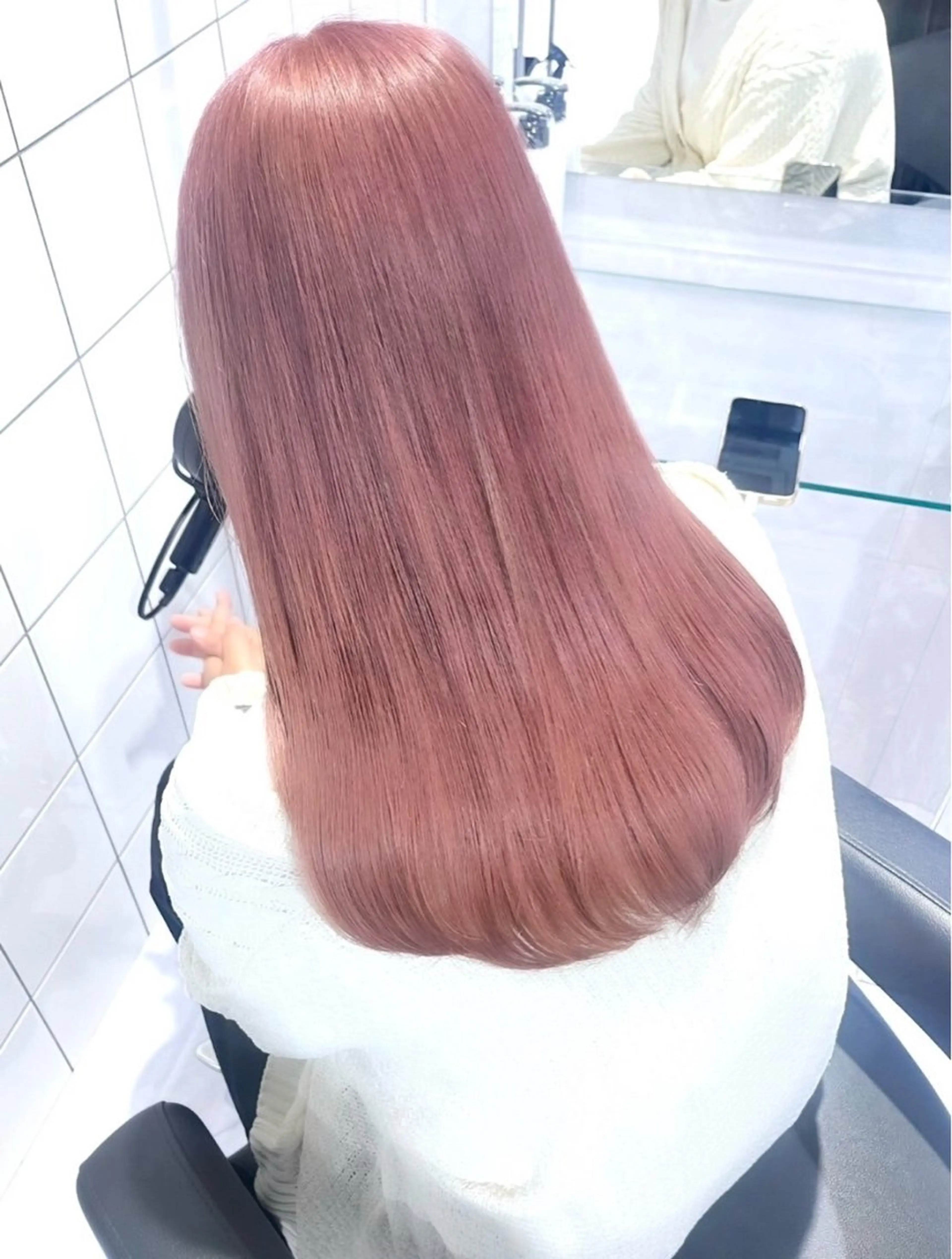 ロング カラー ヘアカラー トリートメント ヘッドスパ ヘアセット 似合わせstyle ❤︎misaki❤︎のヘアスタイル