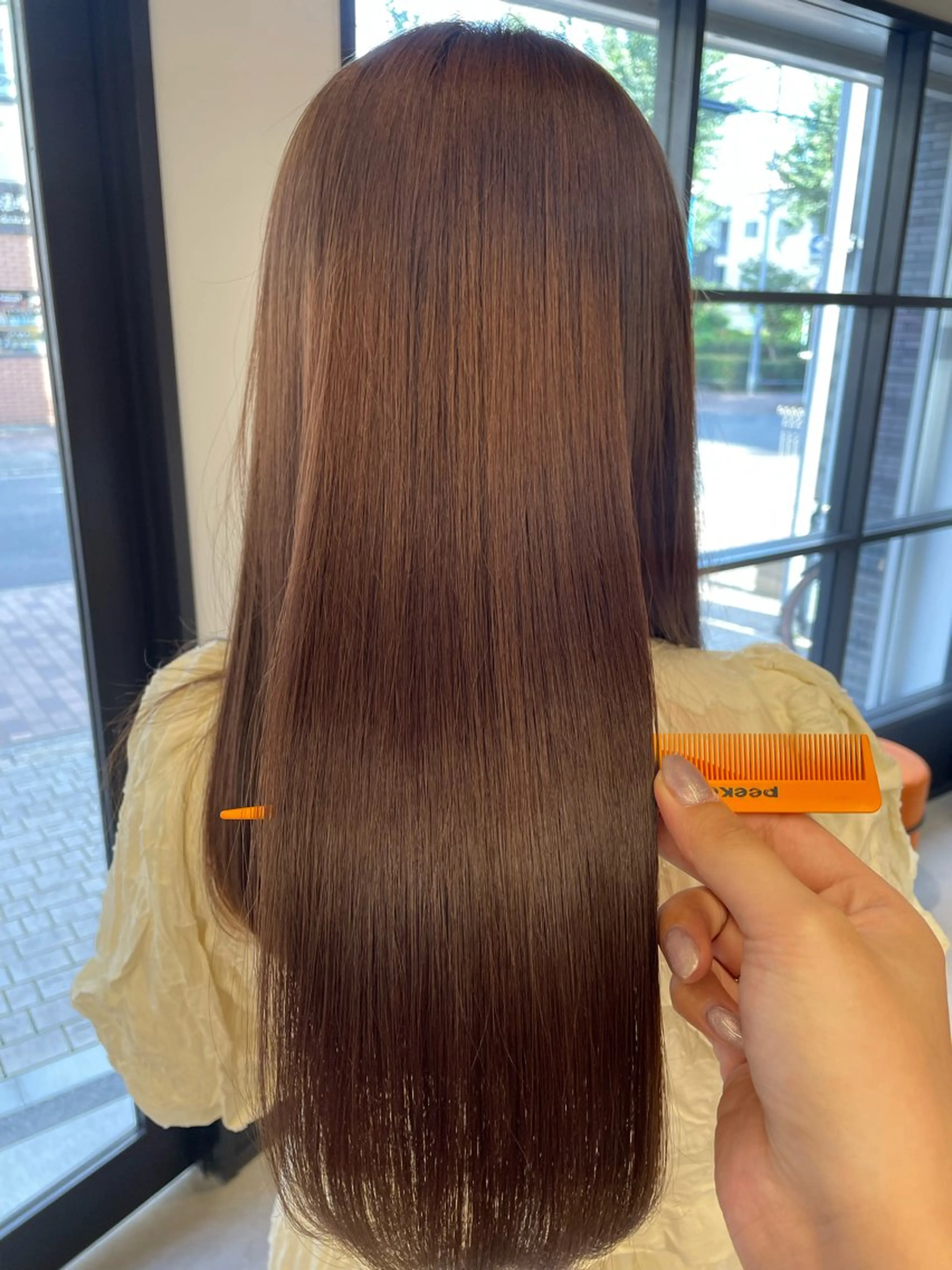 ロング 髪質改善 トリートメント 髪質改善/ハイライト /🌈瀧澤夕花のヘアスタイル