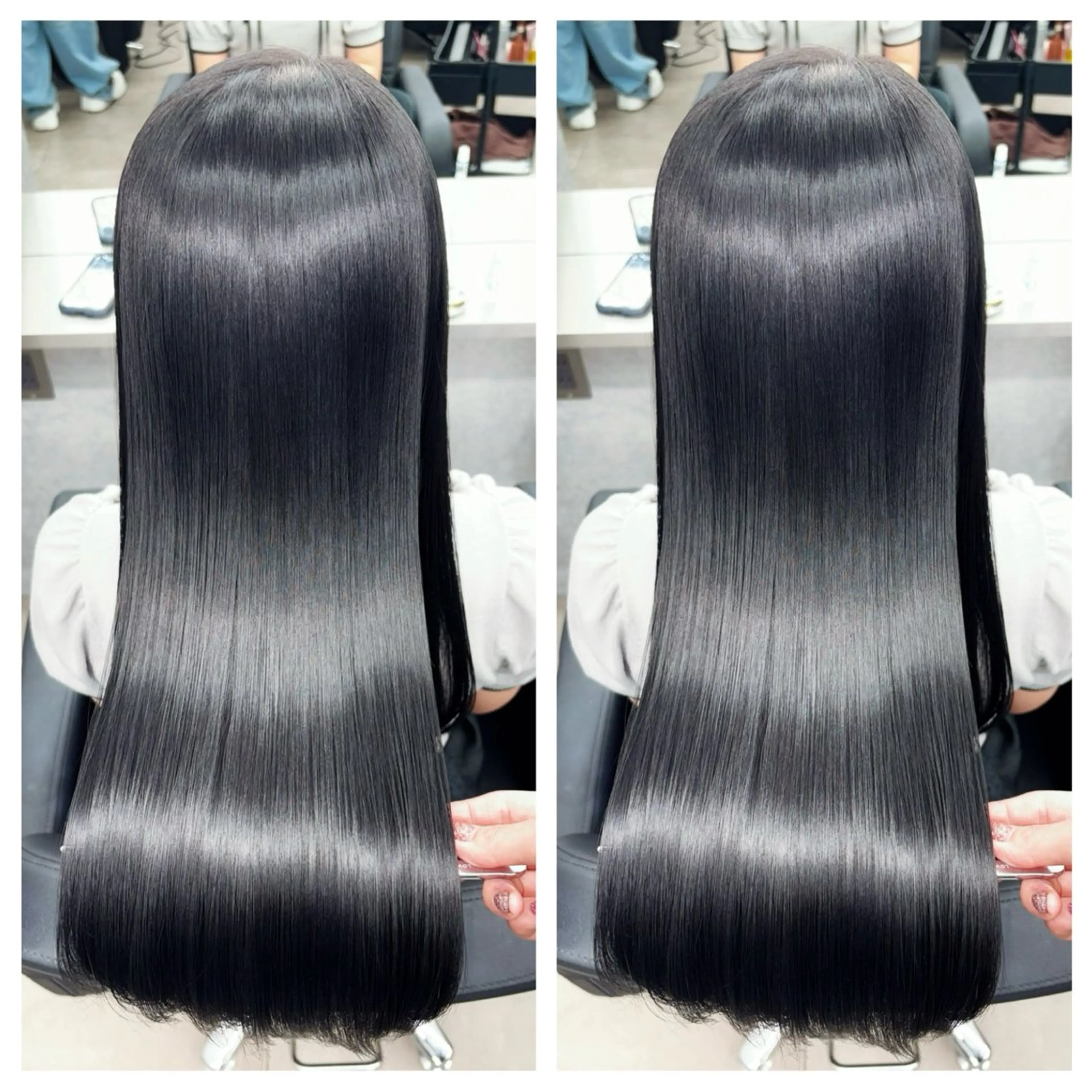 ロング カラー 髪質改善/ﾚｲﾔｰ ｶｯﾄ/店長/原島のヘアスタイル