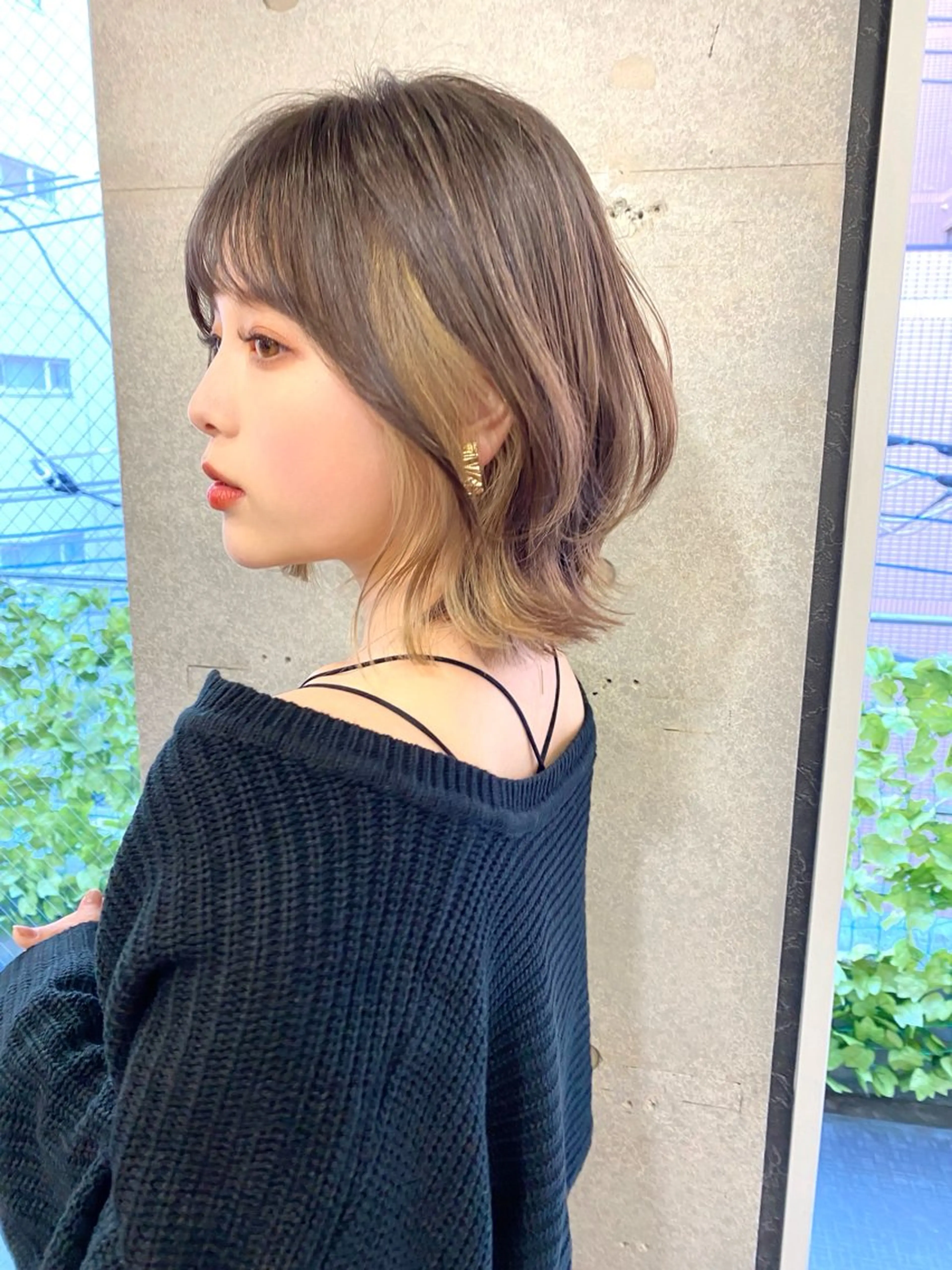 ショート カラー 似合わせレイヤー 🇰🇷荒木洋文のヘアスタイル