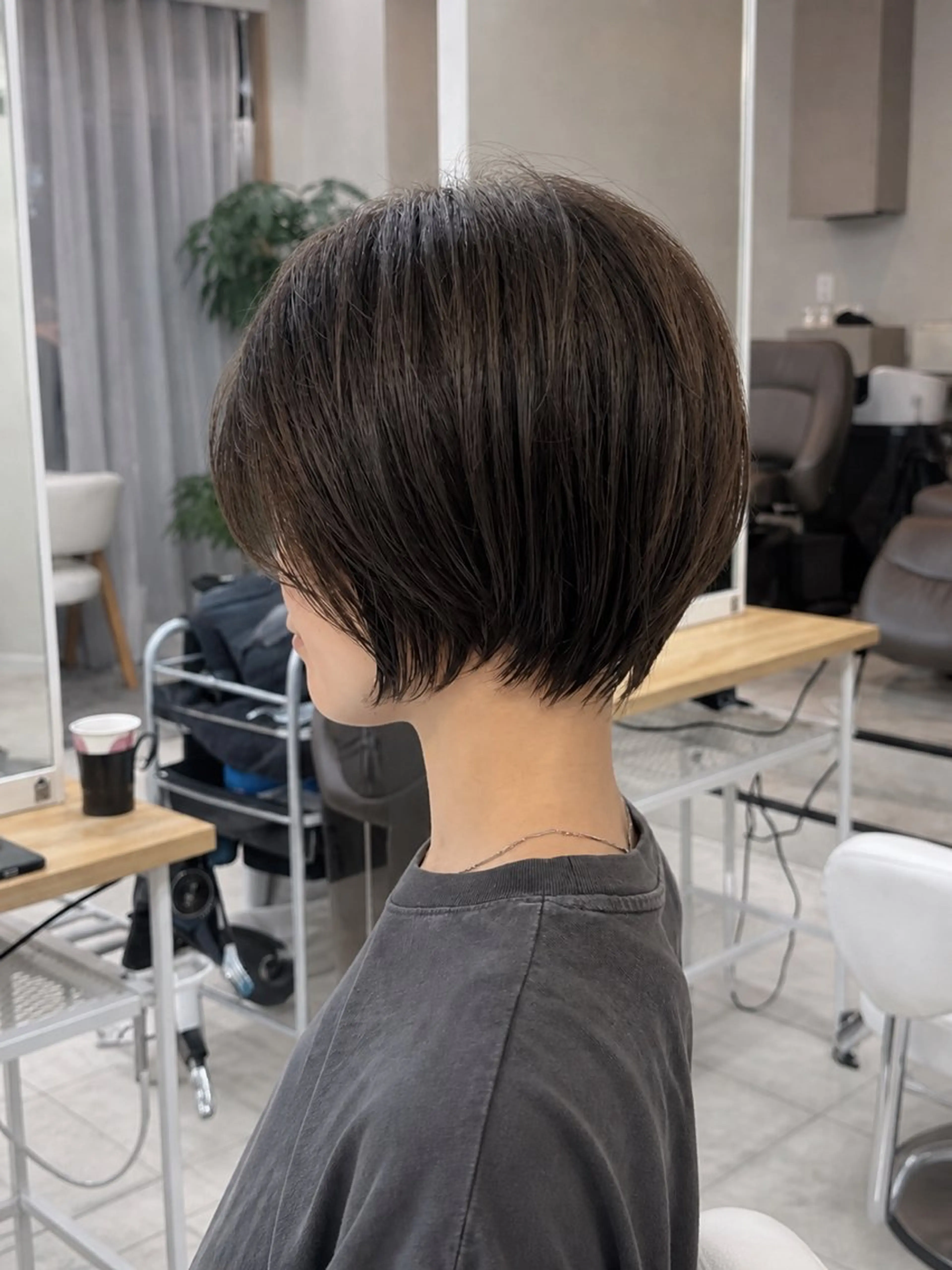 ショート 似合わせカット ショートヘア トリートメント manami/ ハッシュレイヤーのヘアスタイル
