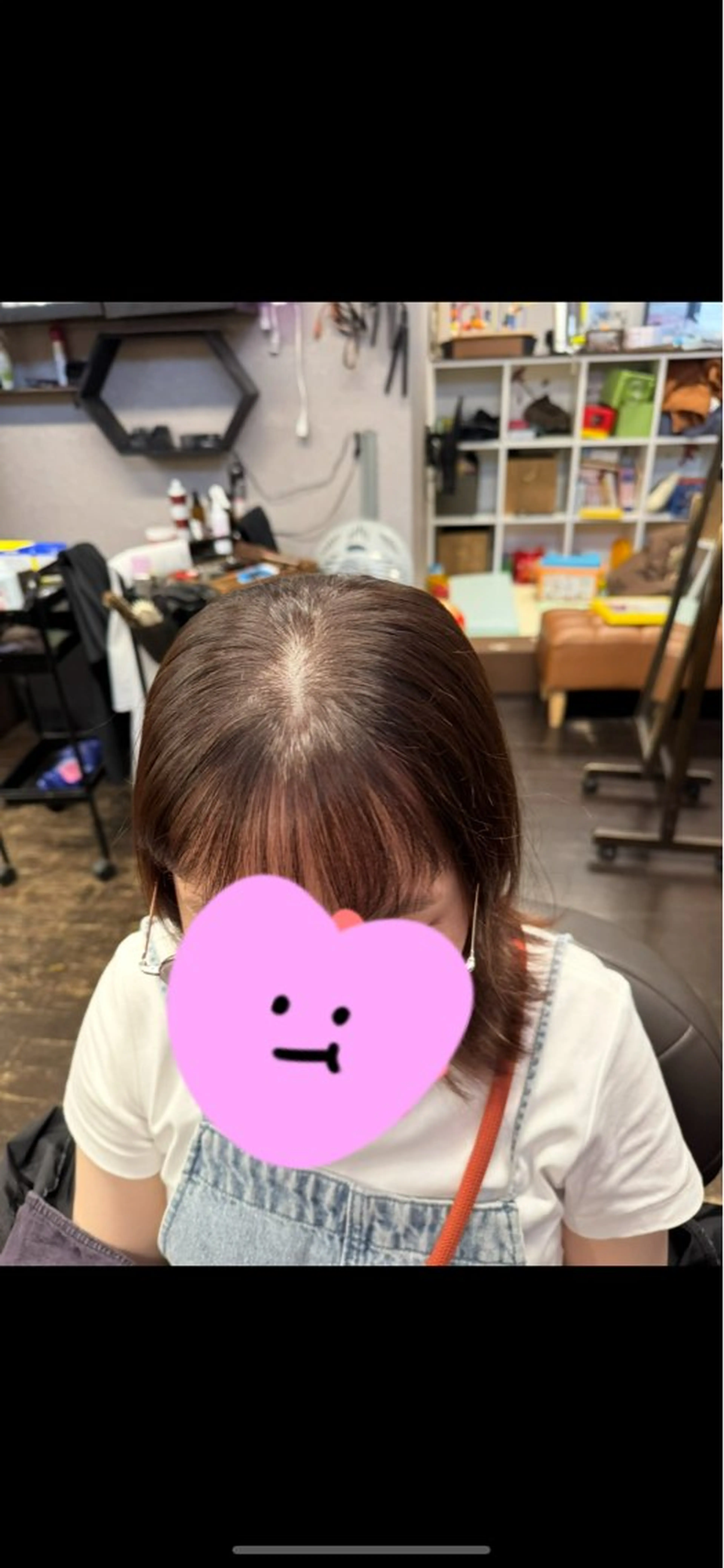 ミディアム ふくもと ゆうこのヘアスタイル