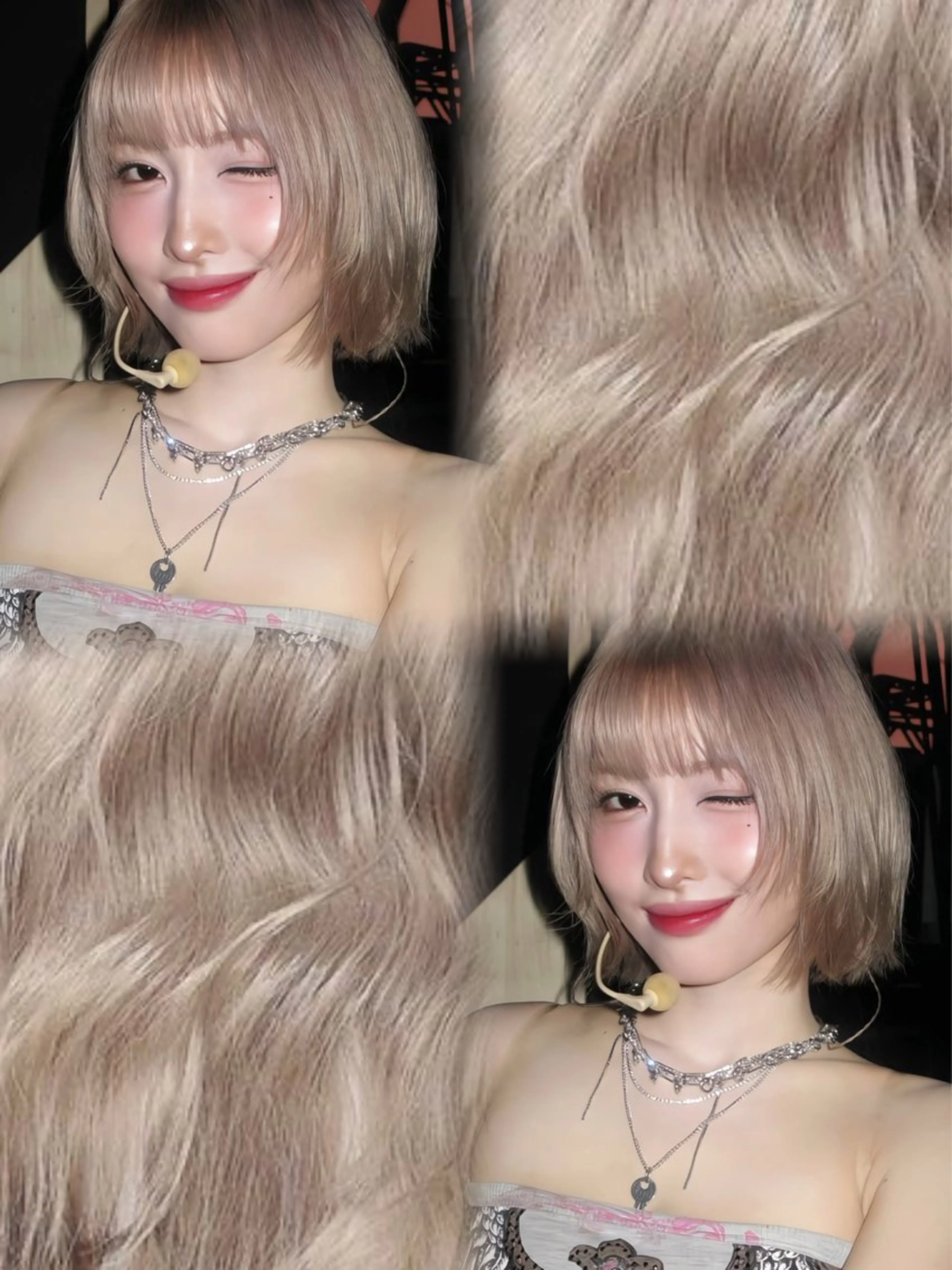 ショート カラー カット ヘアカラー トリートメント 原宿/韓国ボブ /くびれボブ/優希のヘアスタイル