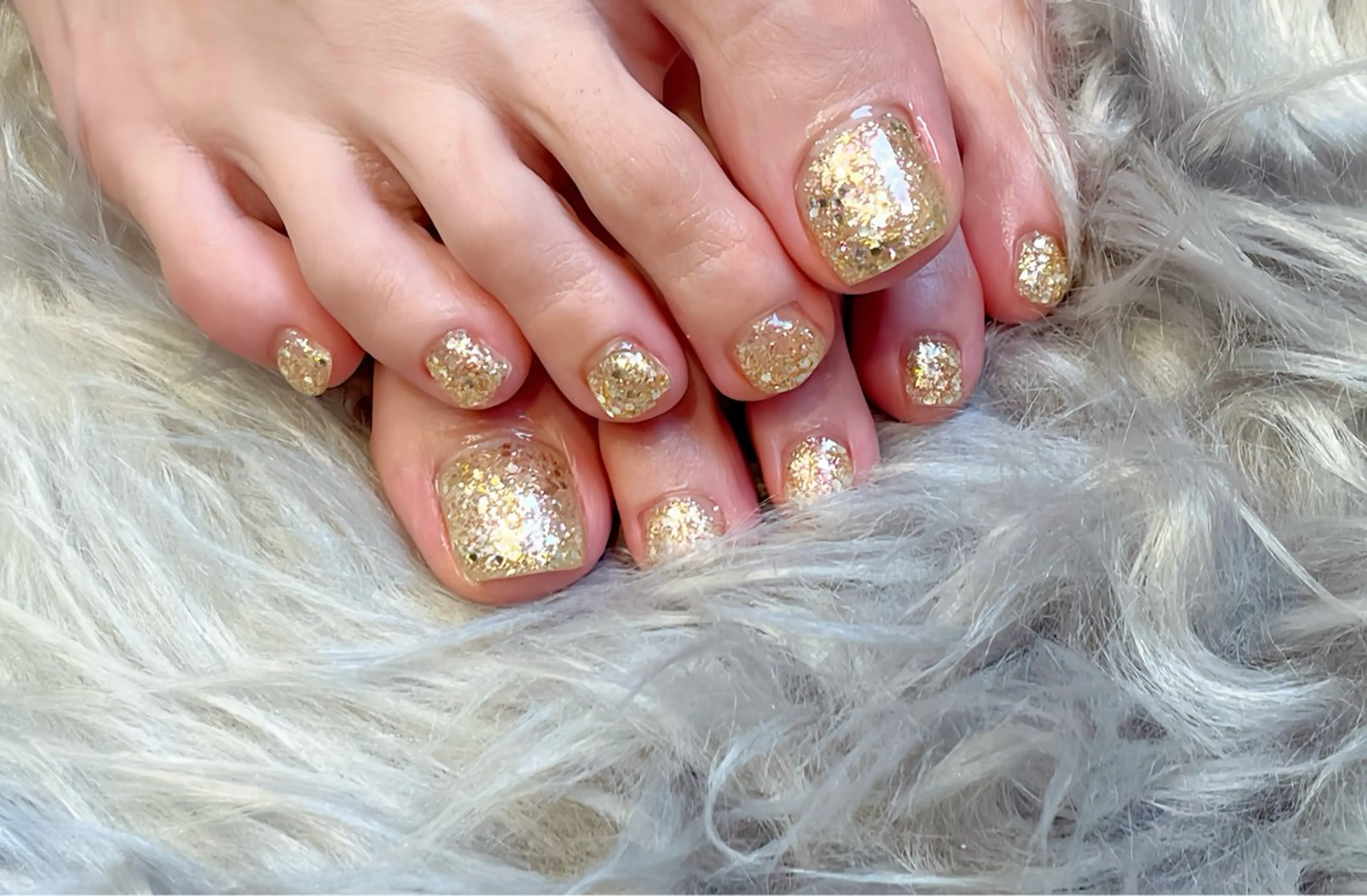 ネイル フラッシュネイル フットネイル ジェルネイル マグネットネイル シンプルネイル フットネイル em Nailのネイルデザイン