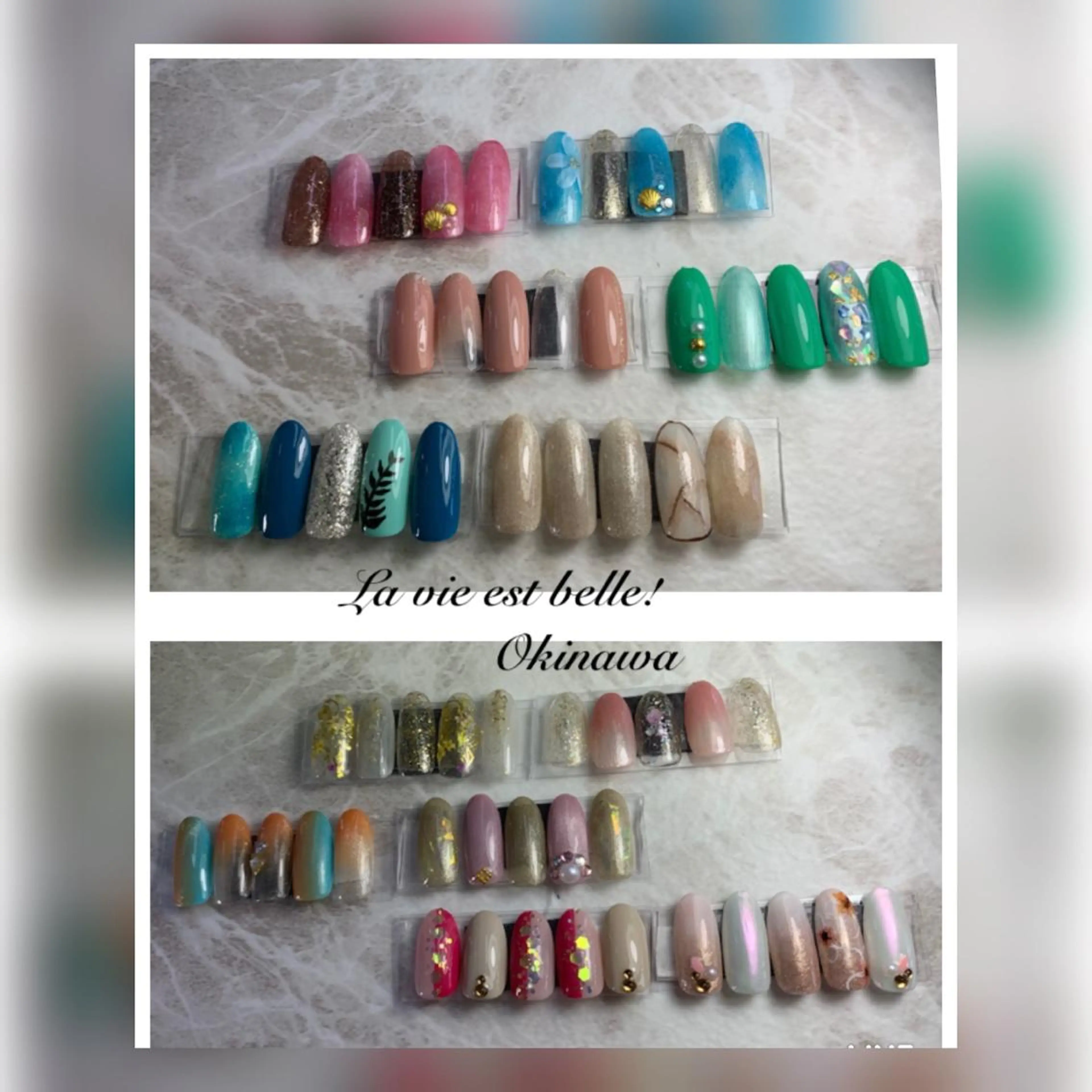 ネイル アトリエ ラヴィエベルのネイルデザイン