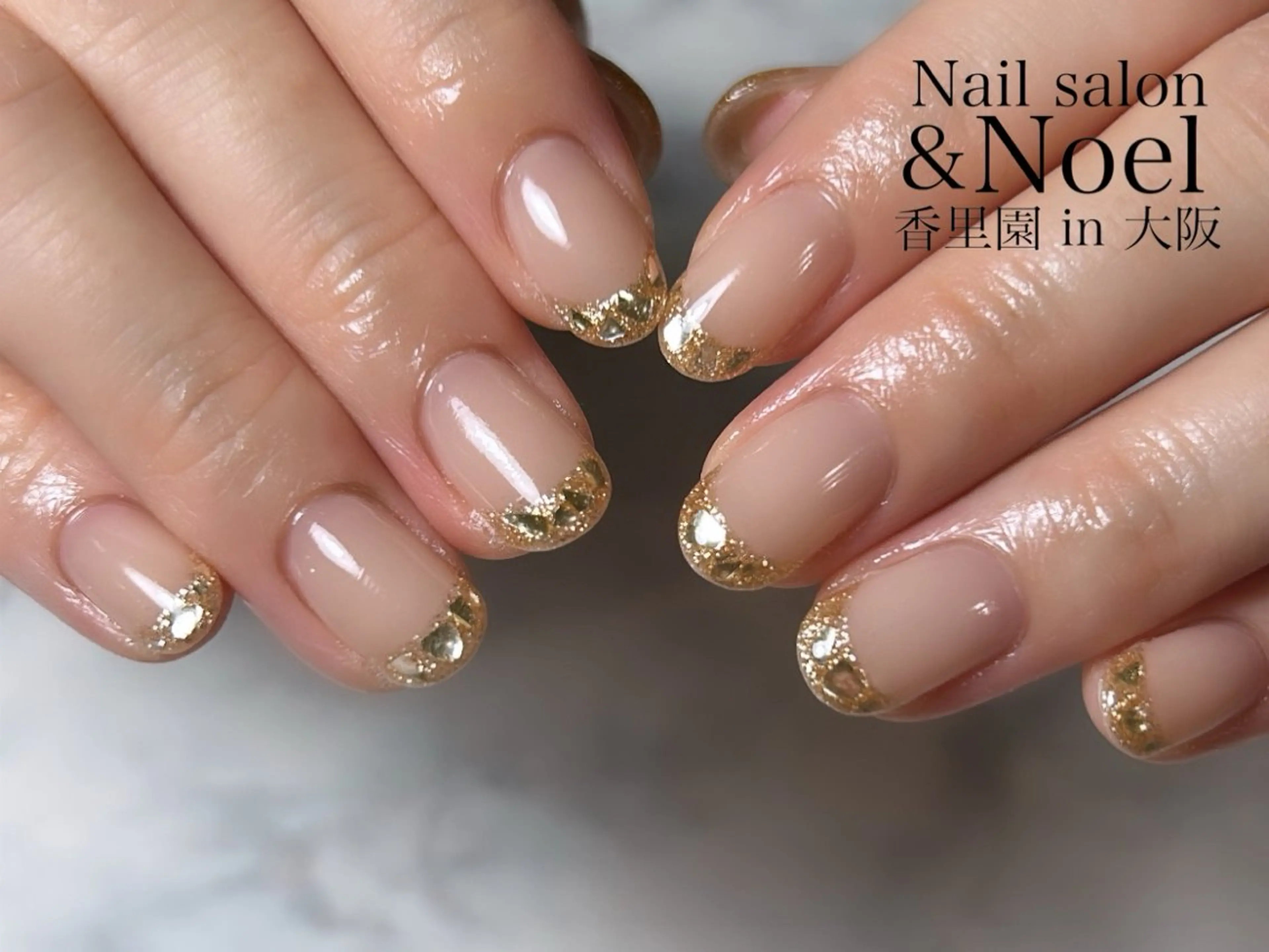 ネイル ハンドネイル Nailsalon  &Noel所属・もも 🍑のネイルデザイン