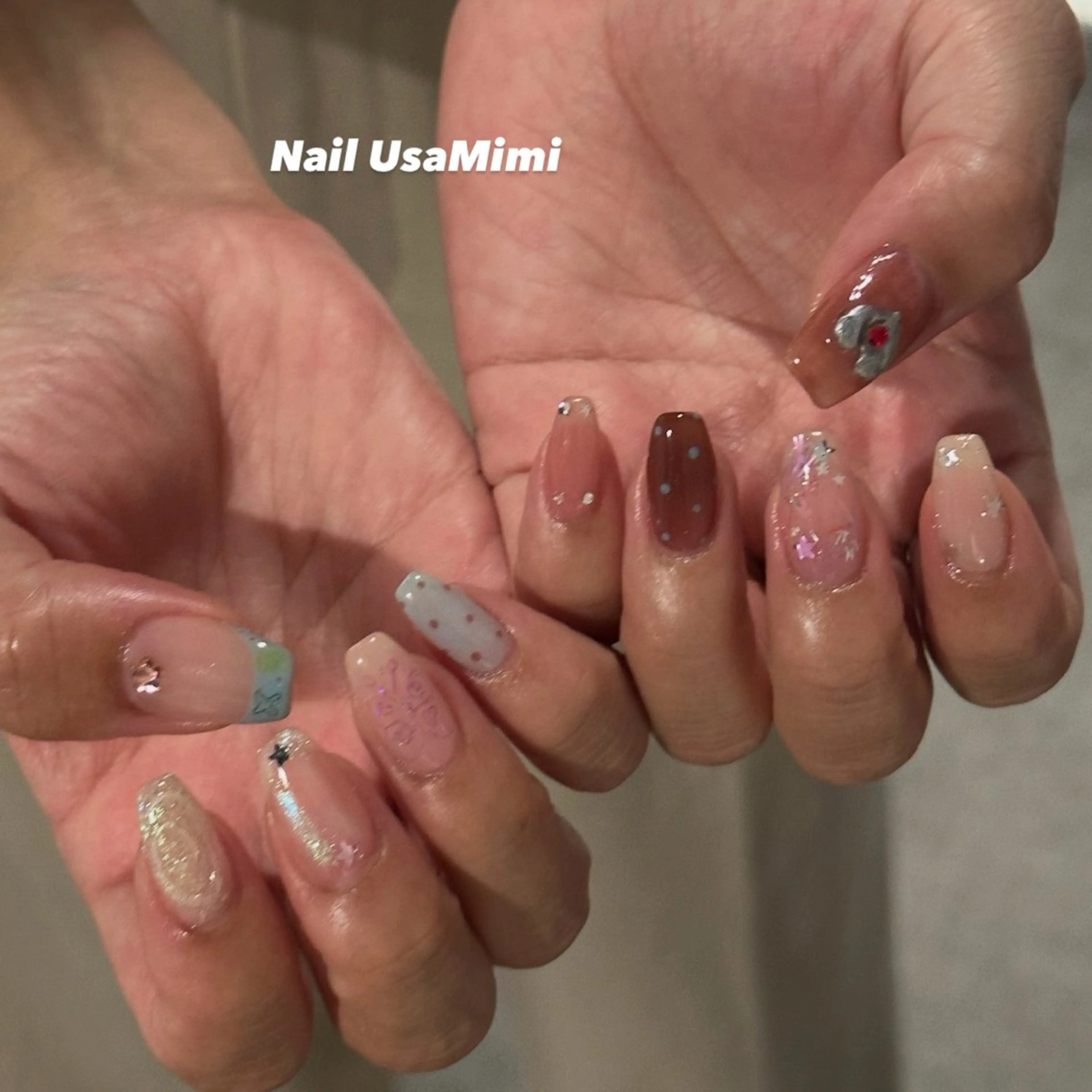 ネイル ハンドネイル Nail Usa Mimi AYUのネイルデザイン