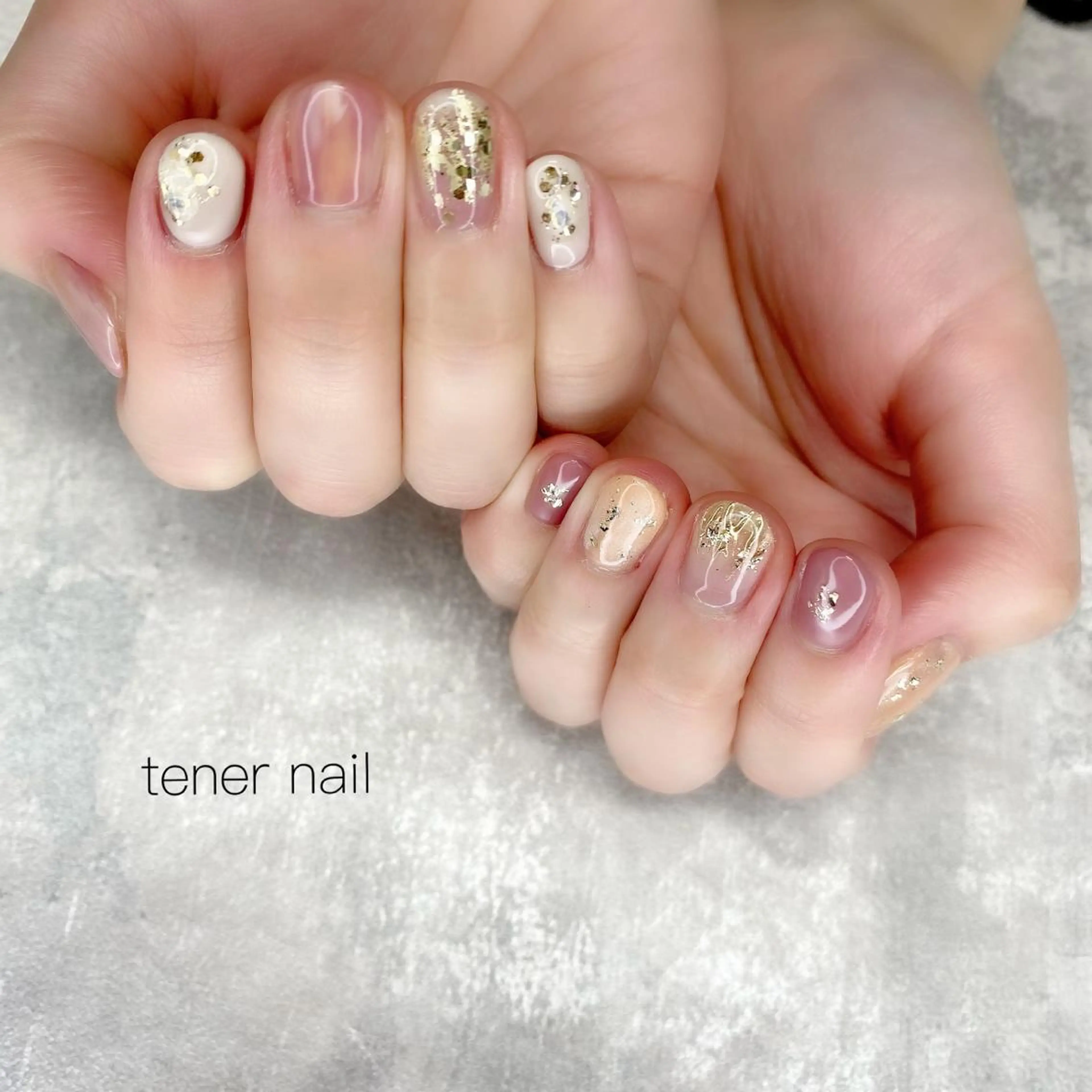 ネイル ニュアンスネイル テネルネイル tener nailのネイルデザイン