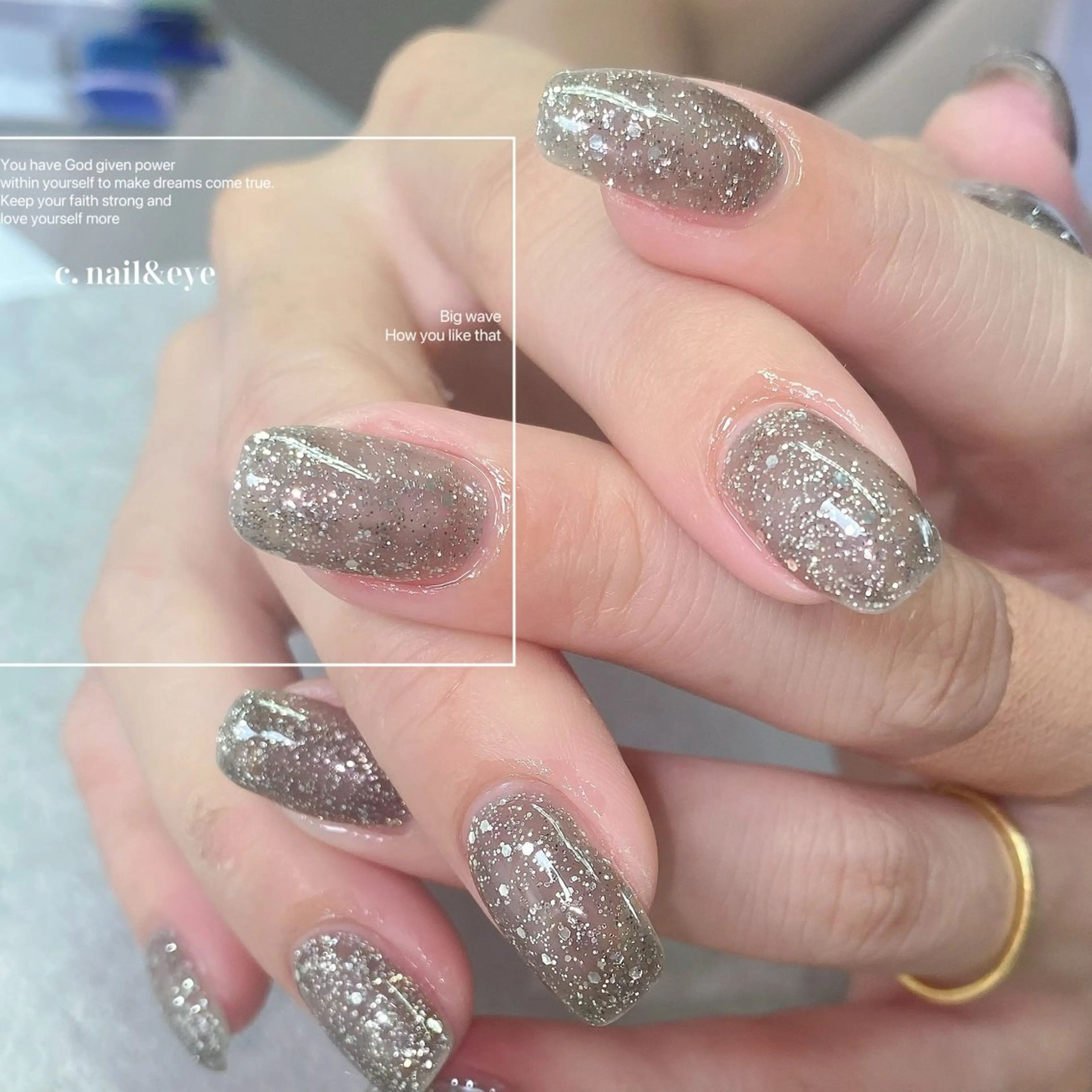 ネイル 長さ出し フットネイル フレンチネイル 氷ネイル・うるうるネイル マグネットネイル C.Nail &Eye筑紫駅のネイルデザイン