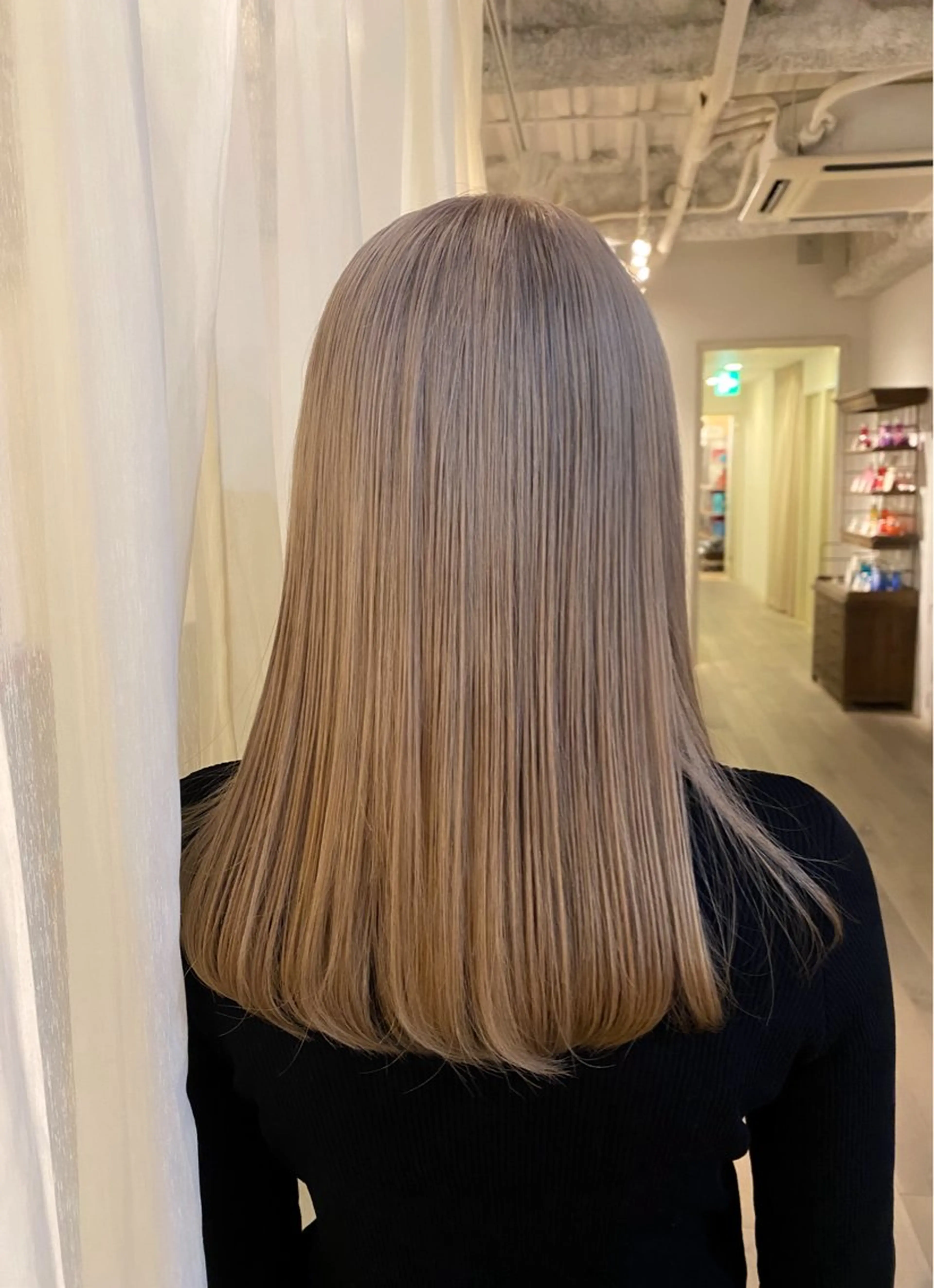 ダブルカラー（シャンプーブロー込み）の写真