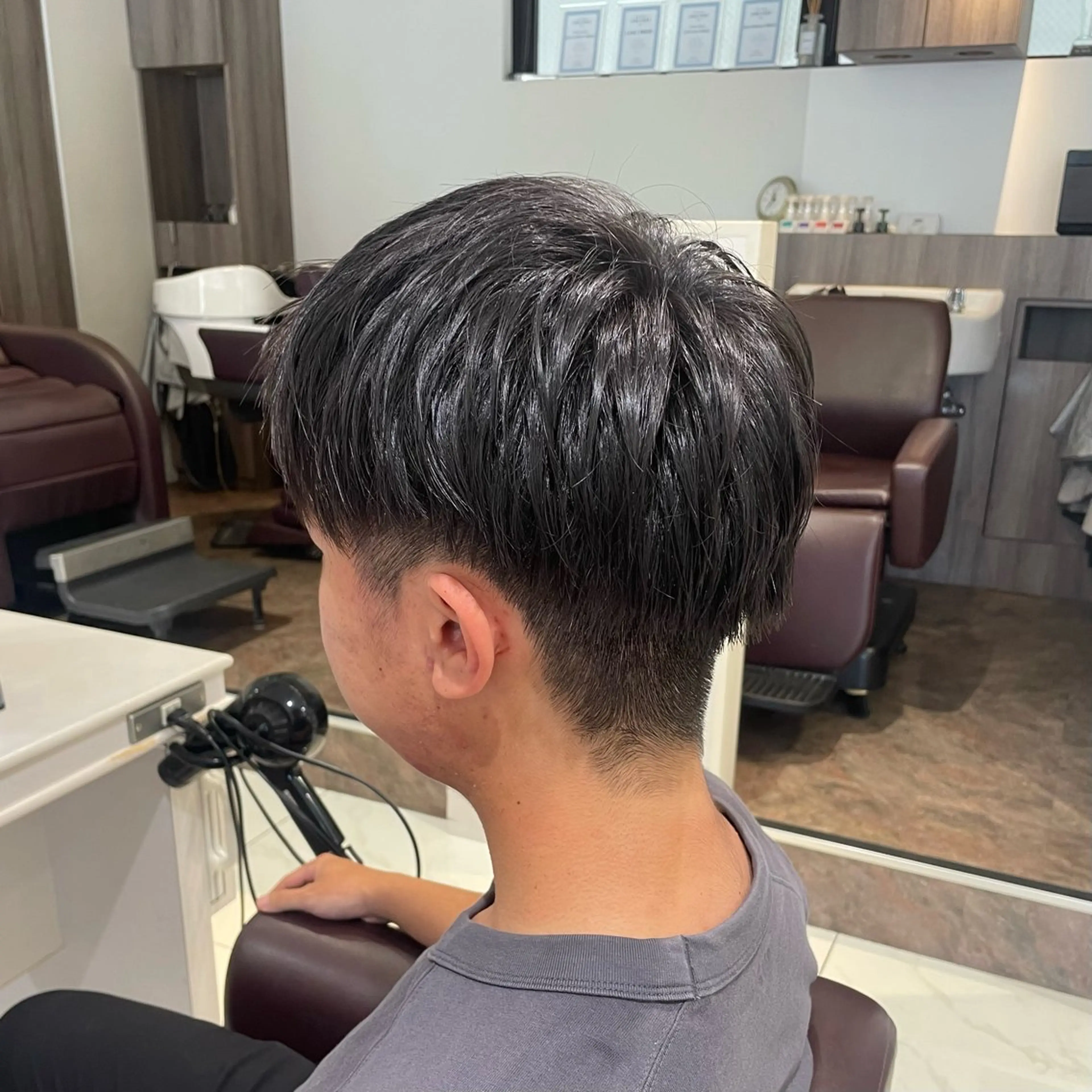 ショート メンズ ツーブロック 前田 夏実/メンズカットのヘアスタイル