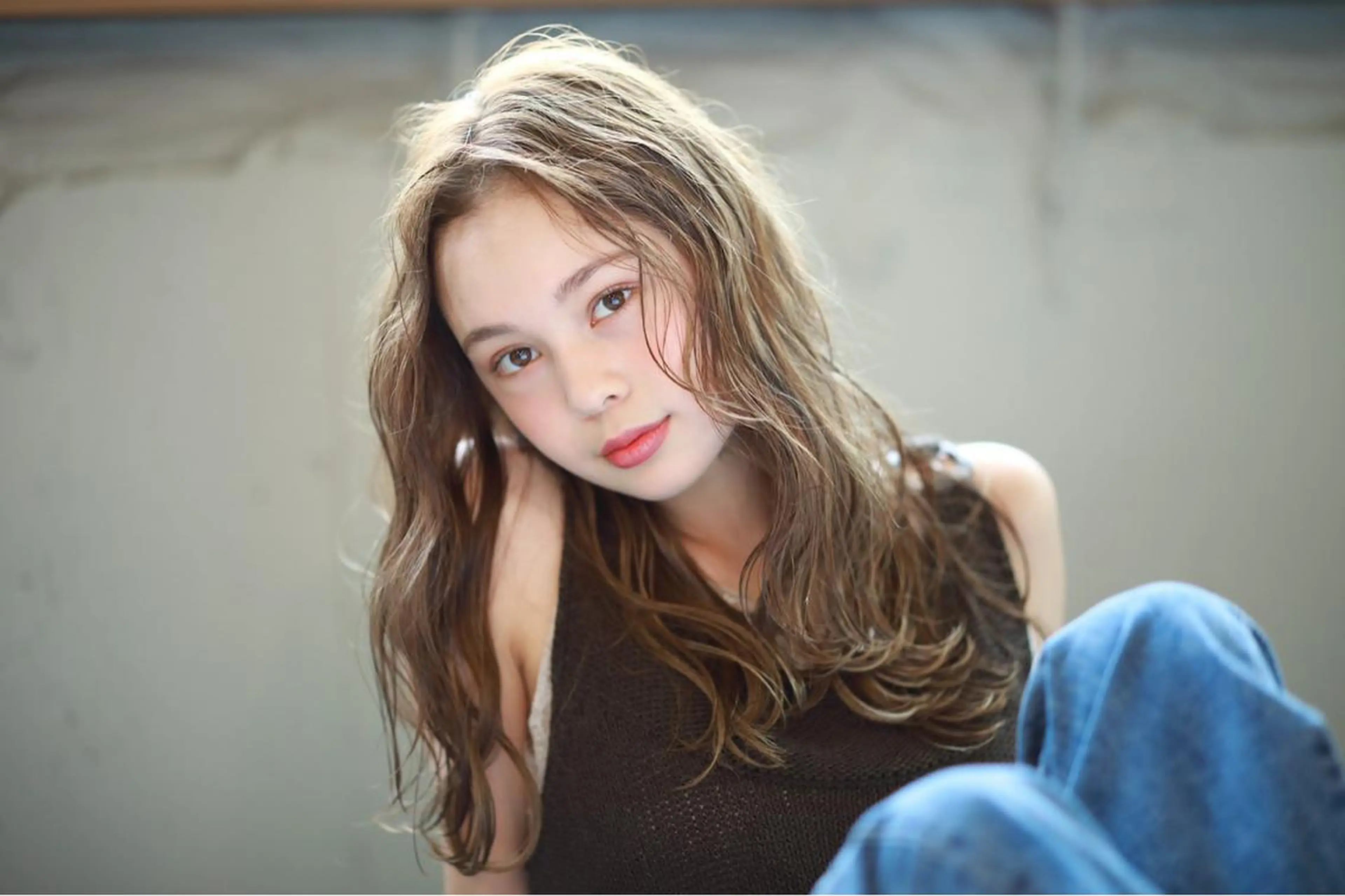 セミロング 近藤 亮太のヘアスタイル