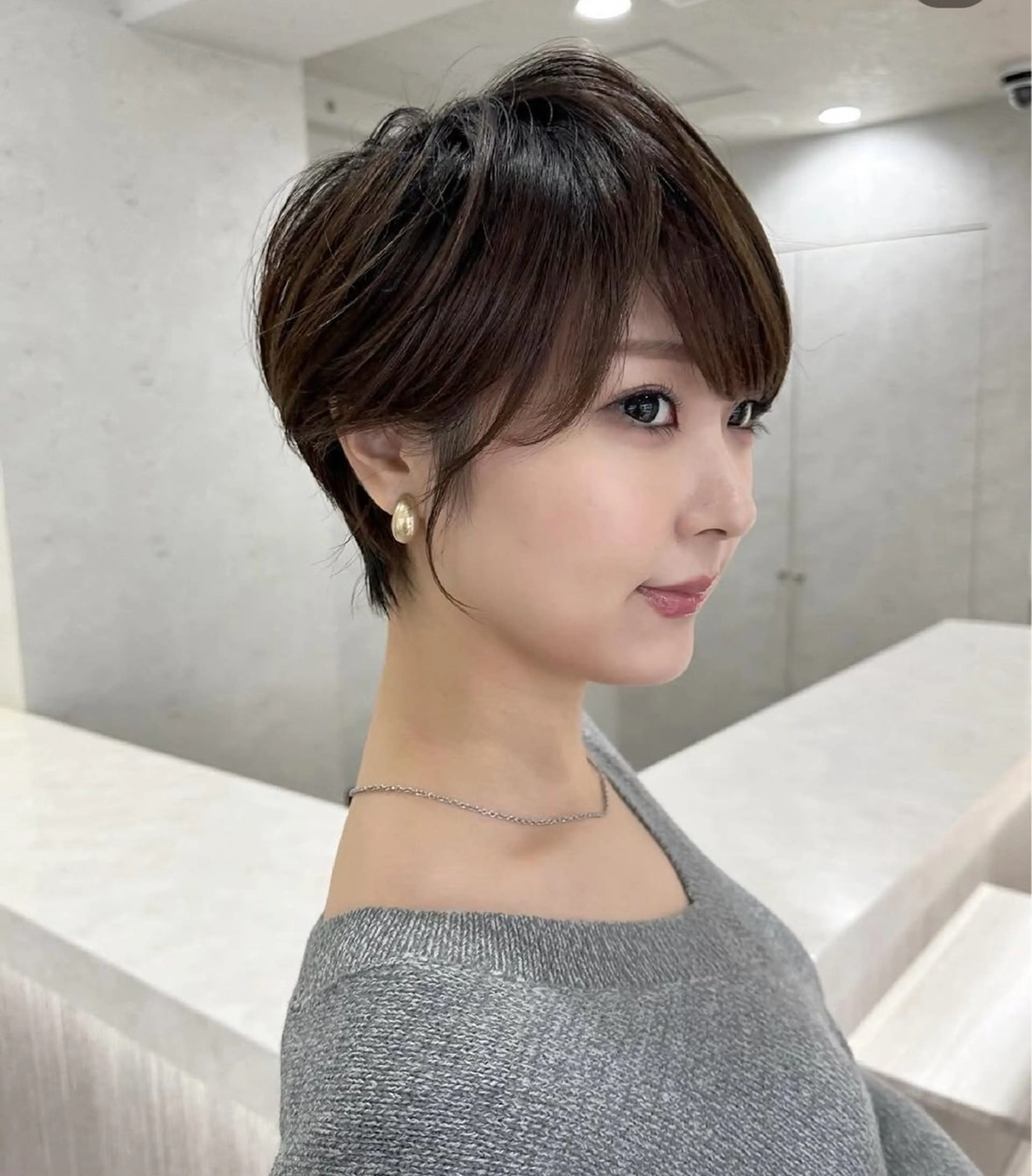 ショート 🫧似合わせショート イシダ🫧のヘアスタイル