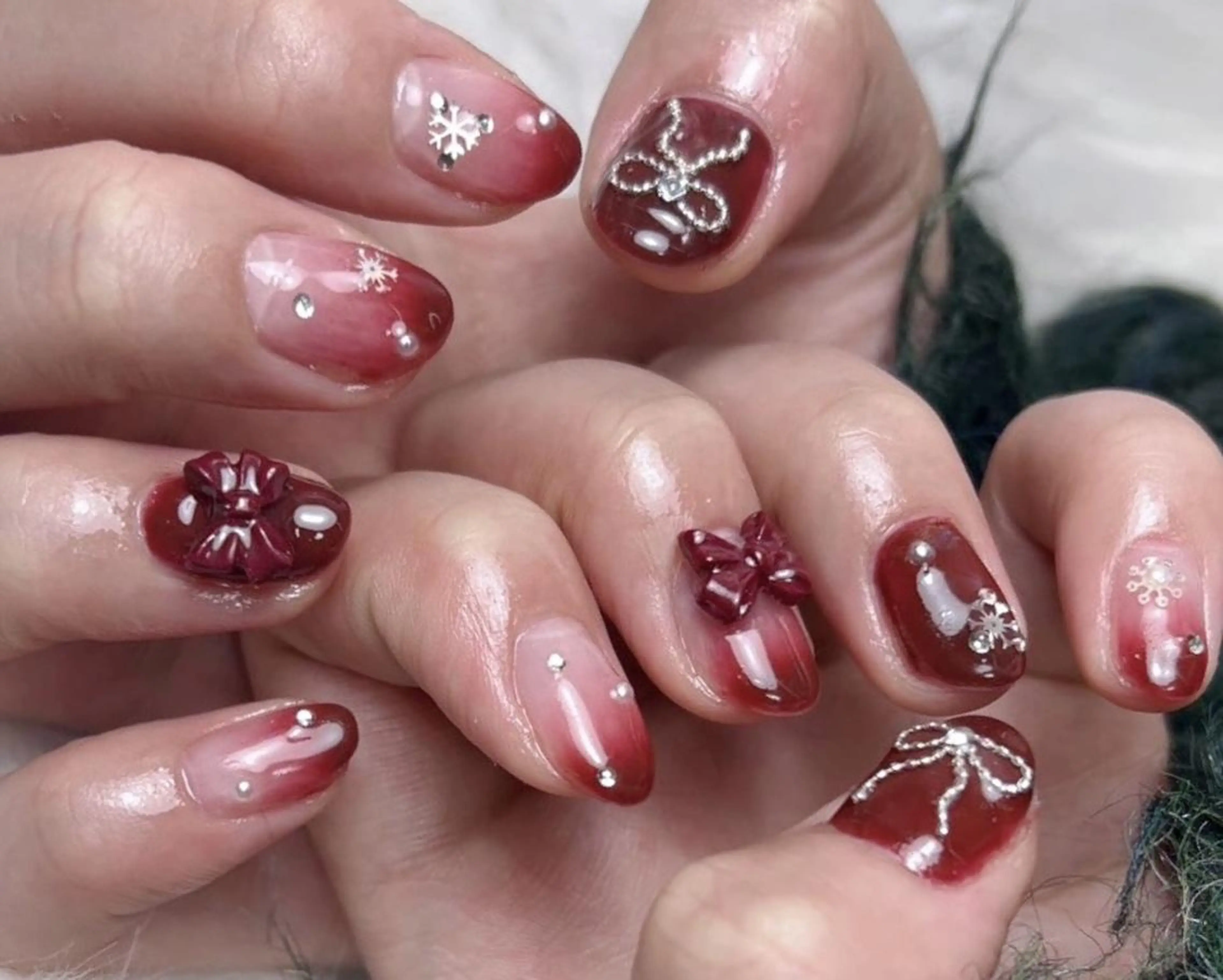 ネイル na🎀🎀na ちゅるちゅるのネイルデザイン