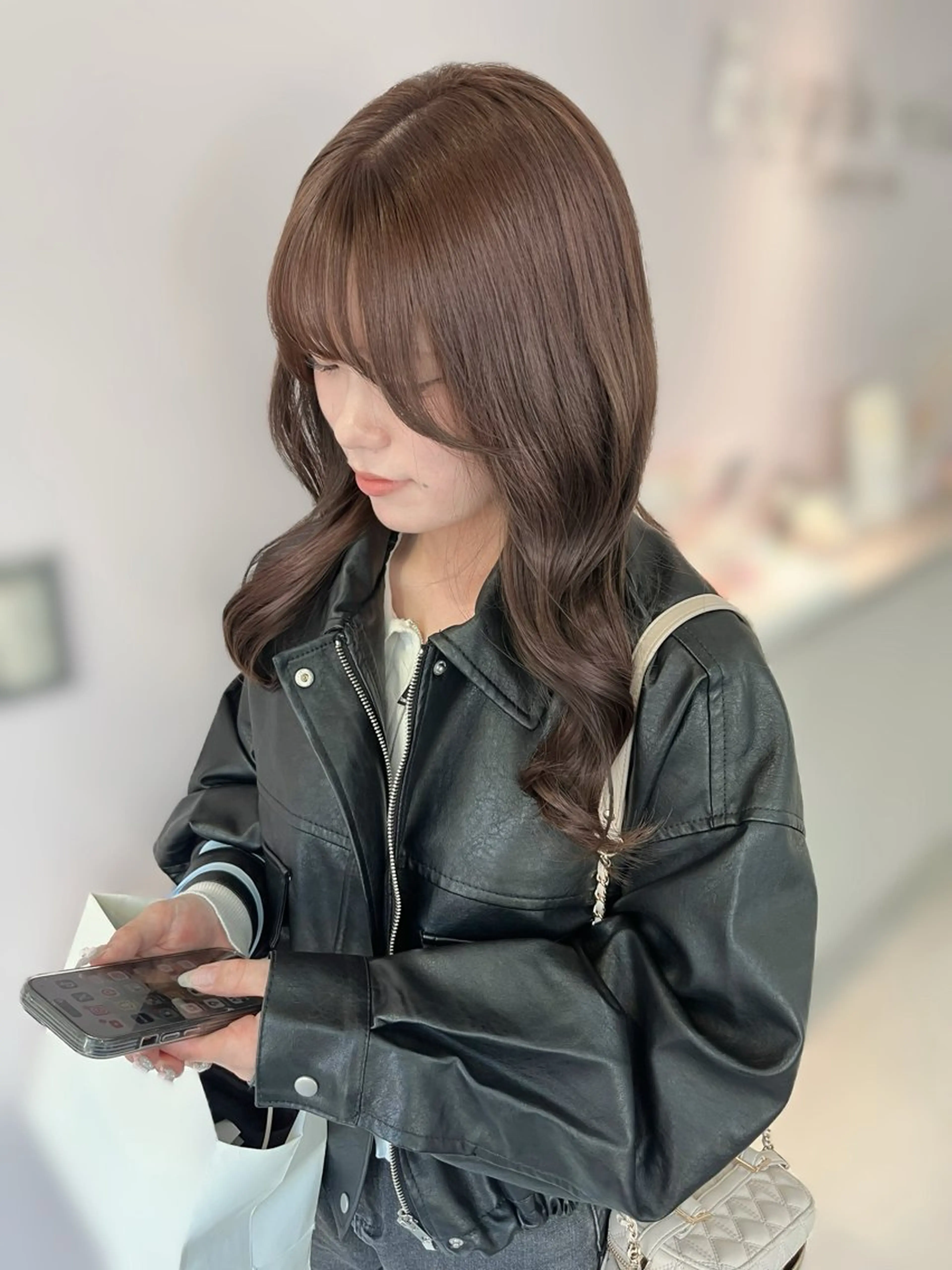 カラー カット ヘアカラー トリートメント 上品モテガーリー Rena🎀のヘアスタイル