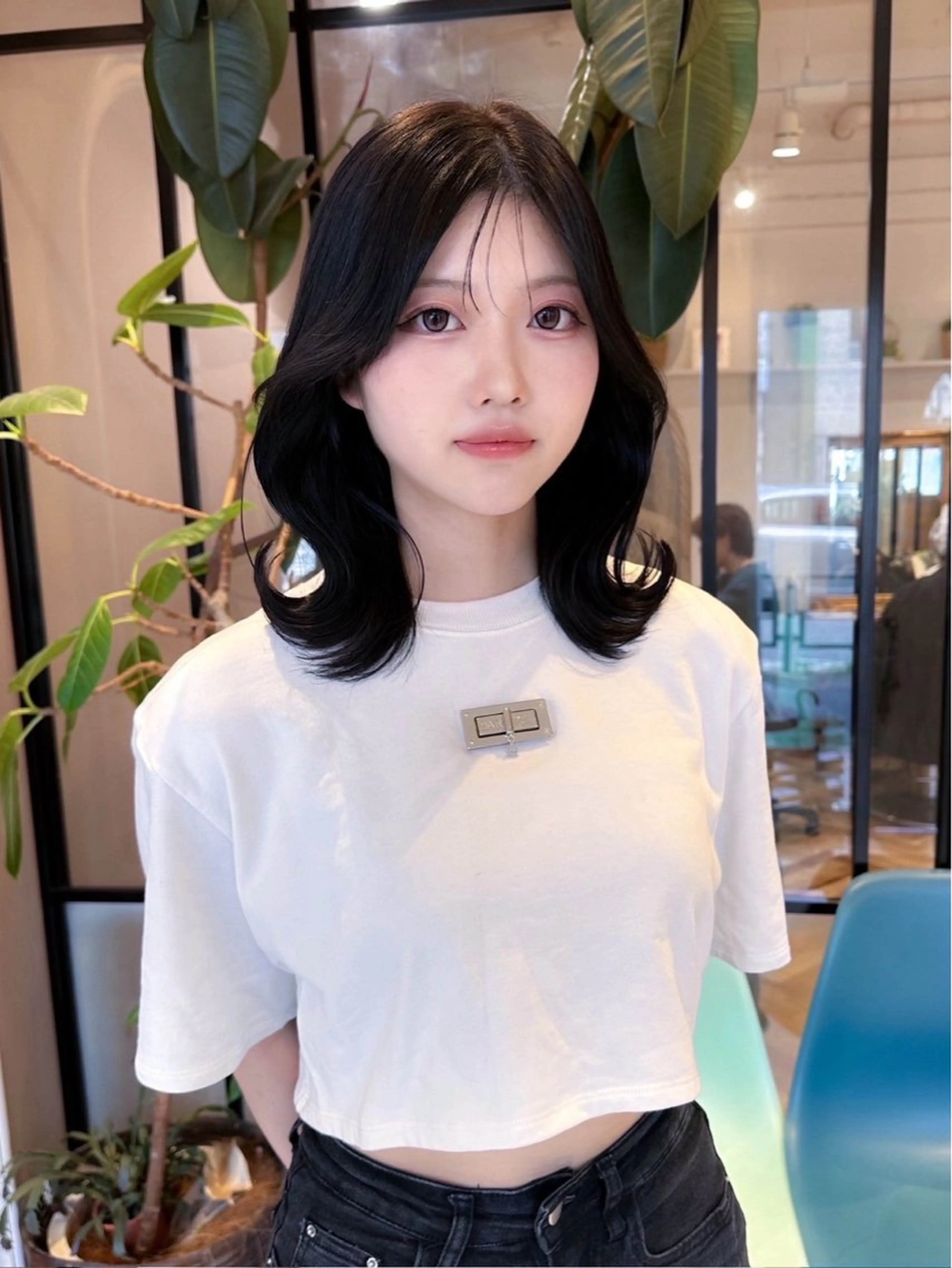 【迷ったらコレ】カット+透明感カラー🫧+スチーム潤いトリートメントの写真