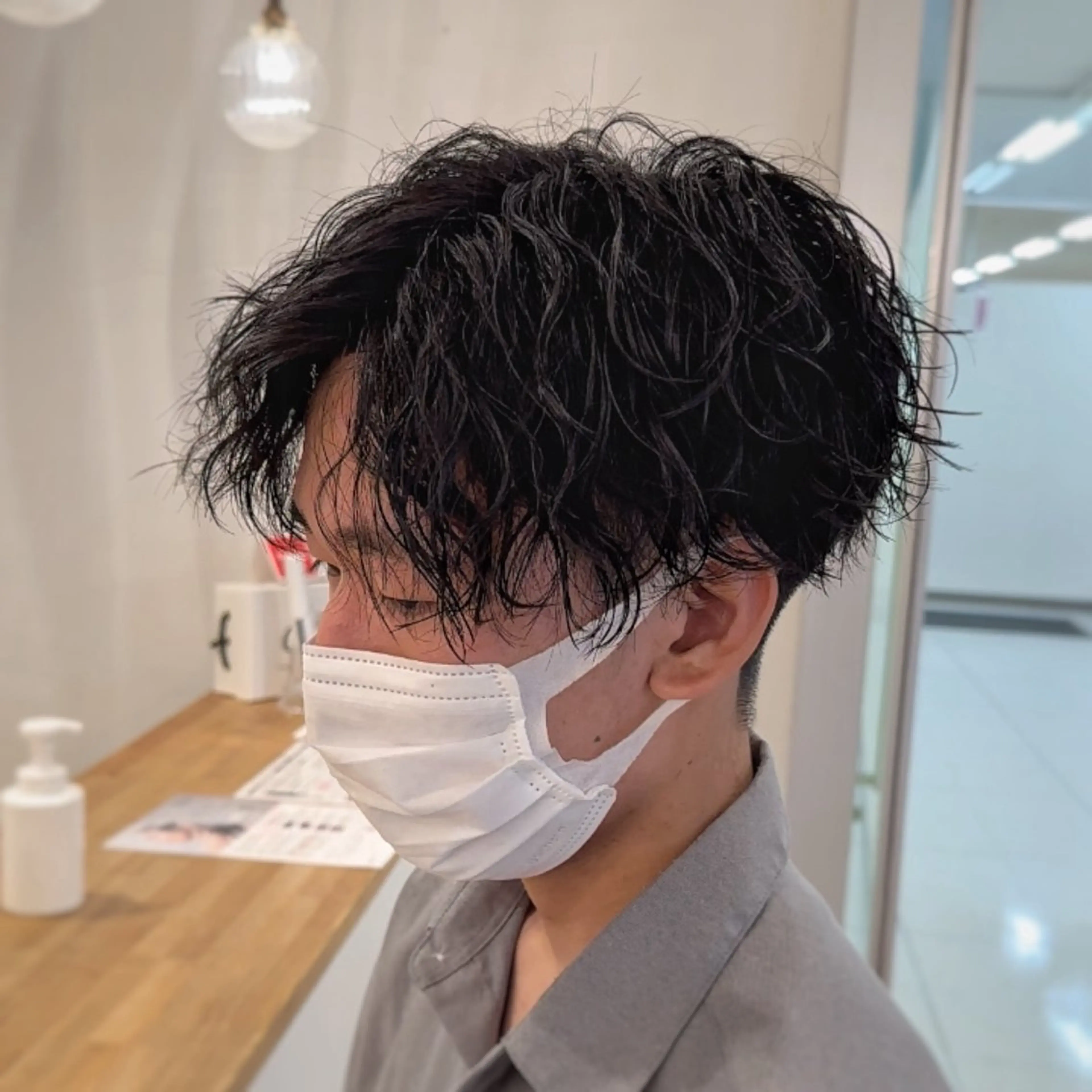 ✨メンズ限定✨ケアクリームパーマ＋カットの写真