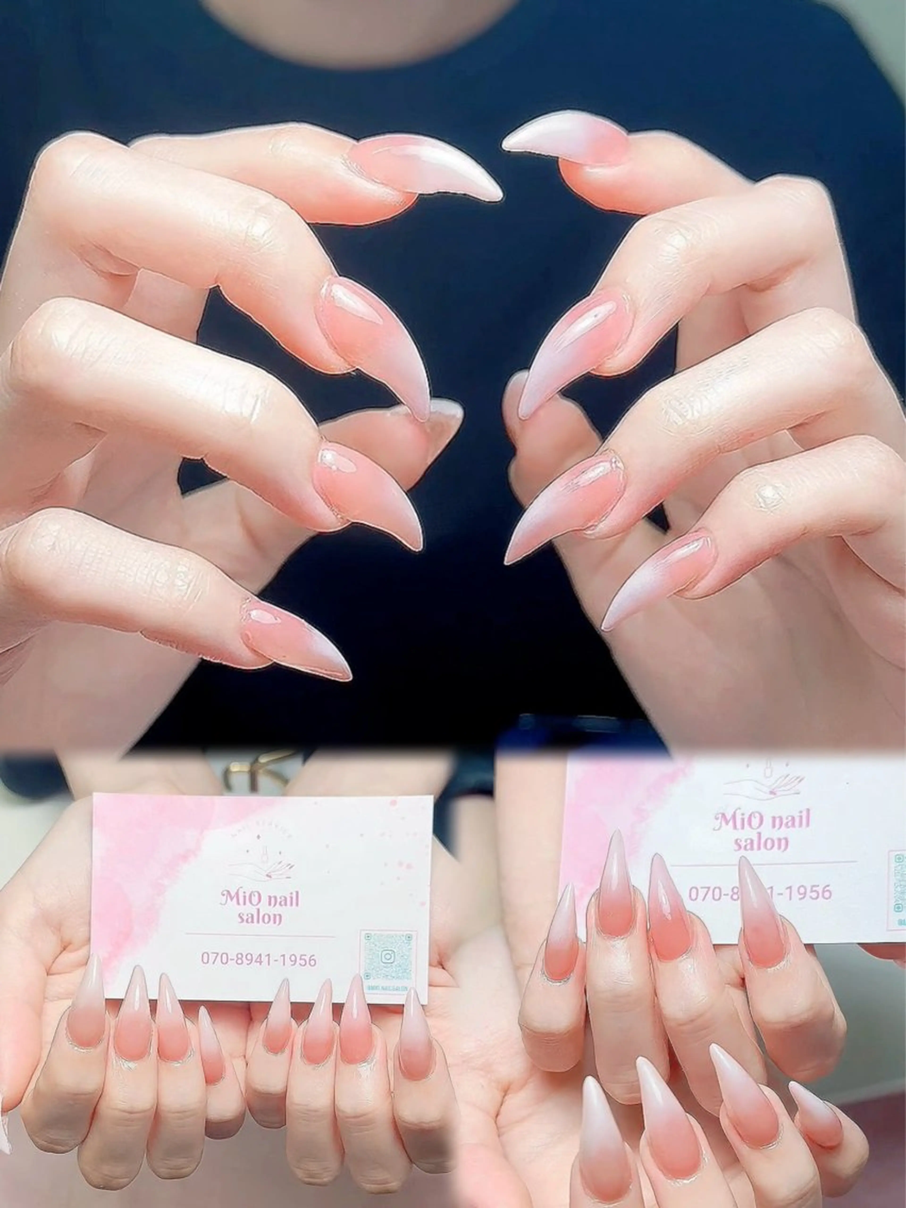ネイル ジェルネイル 韓国ネイル 持ち込み オフィスネイル ワンホンネイル MiO Nailのネイルデザイン