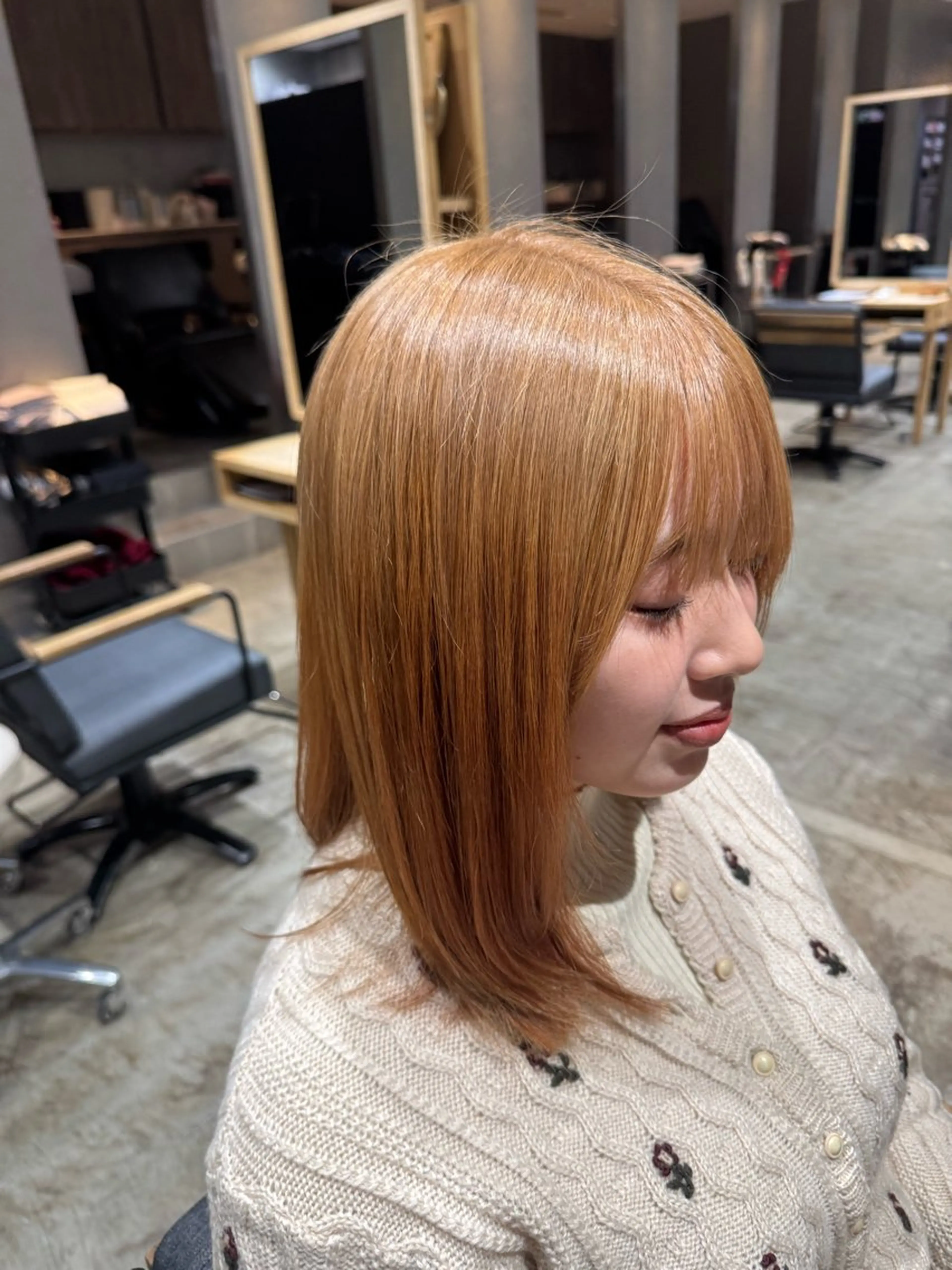 ロング ハイトーン/ショート /レイヤー 福谷 将のヘアスタイル