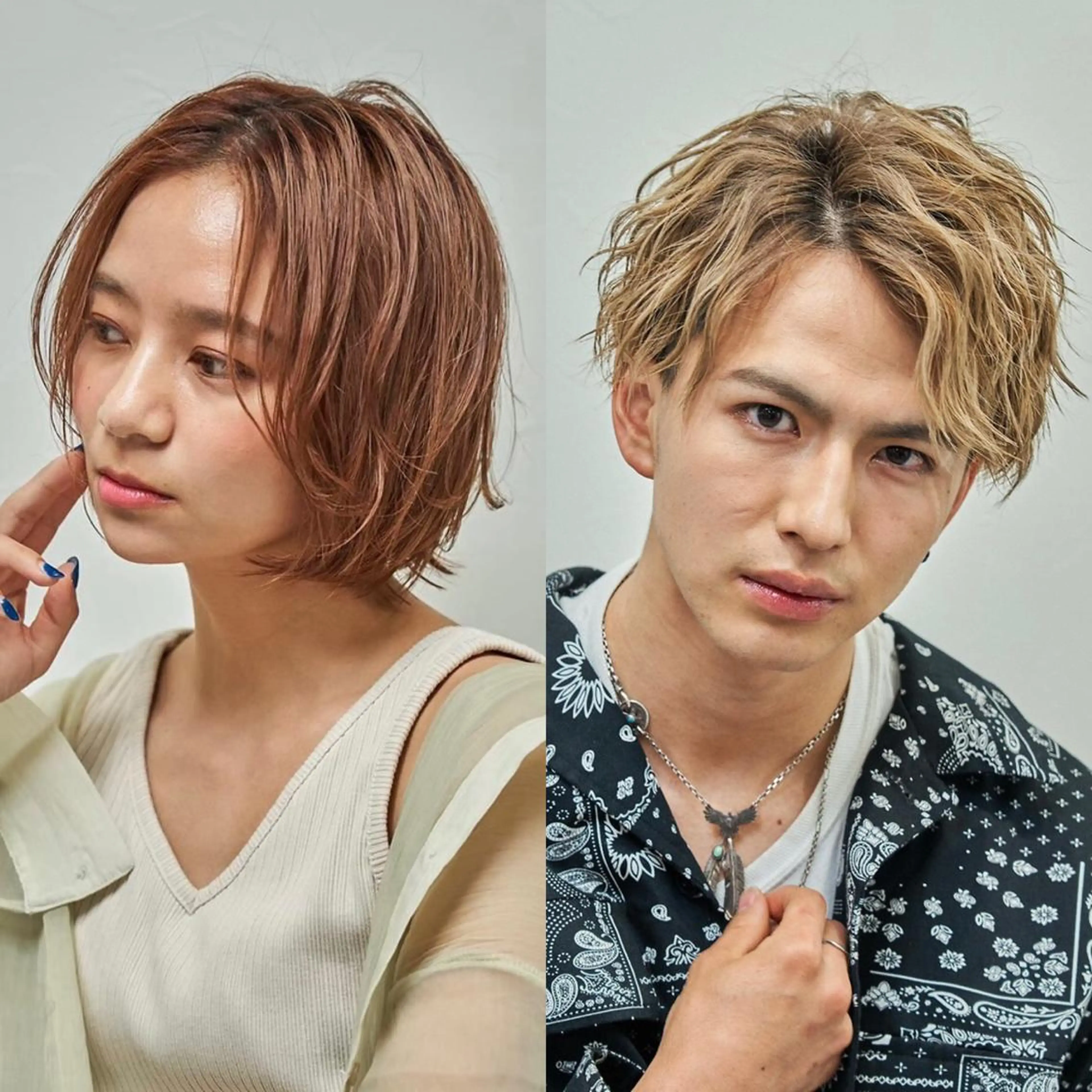 ショート カラー パーマ ヘアアレンジ メンズ メンズパーマ/カラー /店長コハシ◎のヘアスタイル