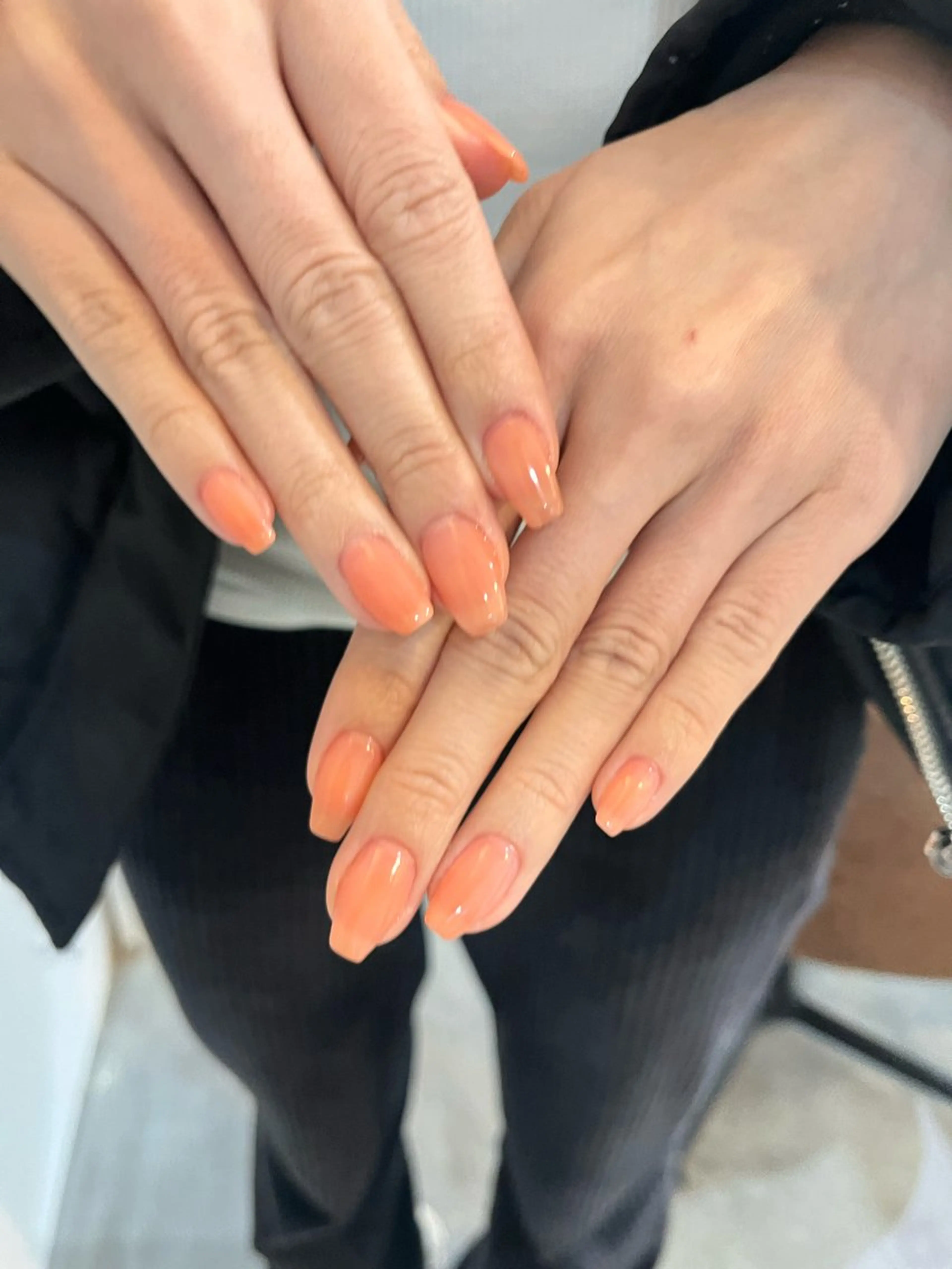 ネイル ワンカラーネイル 大阪/堀江ニュアンス KASUMIのネイルデザイン