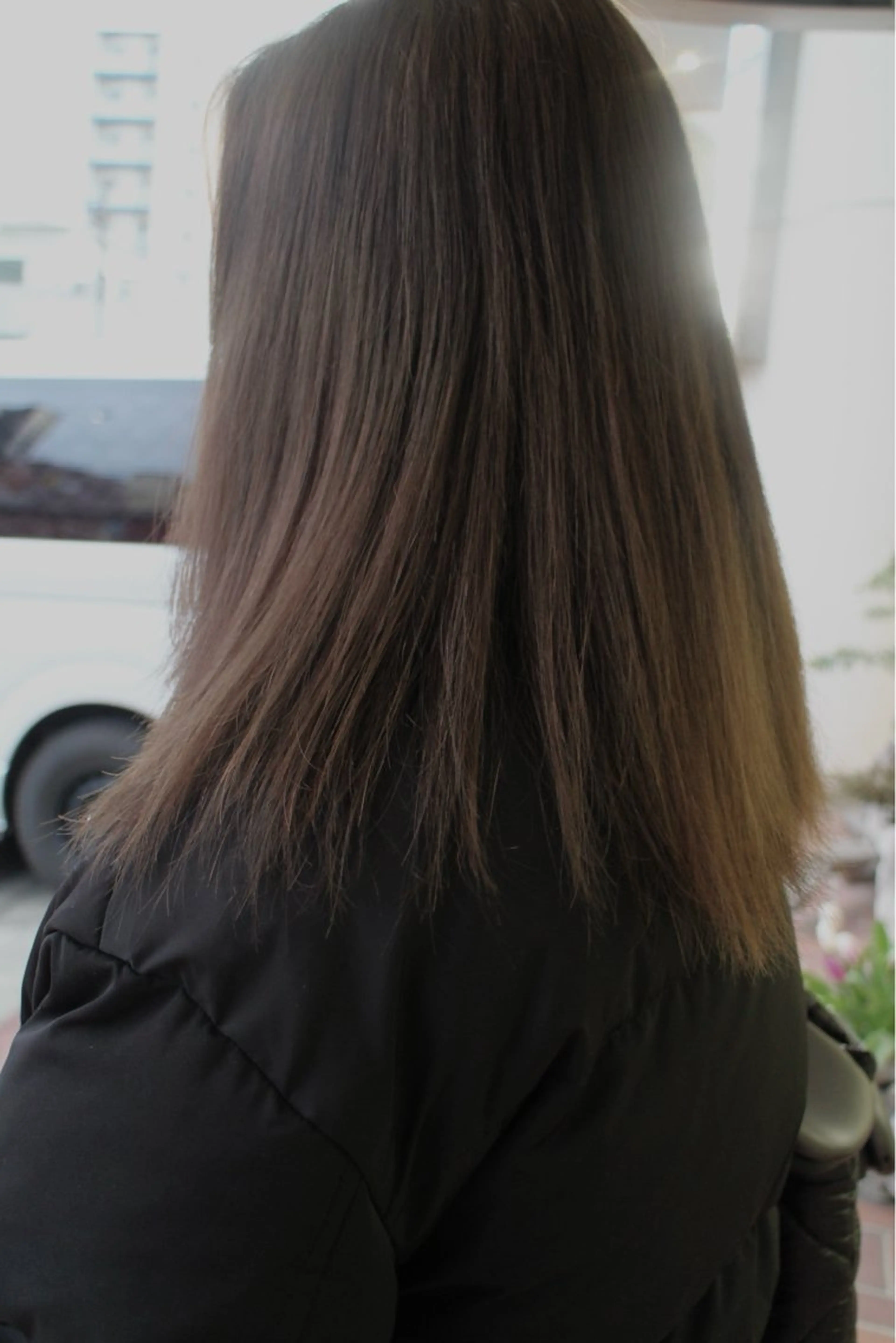 セミロング カラー カーリーパーマ/ 透明ｶﾗｰ/MIKUのヘアスタイル