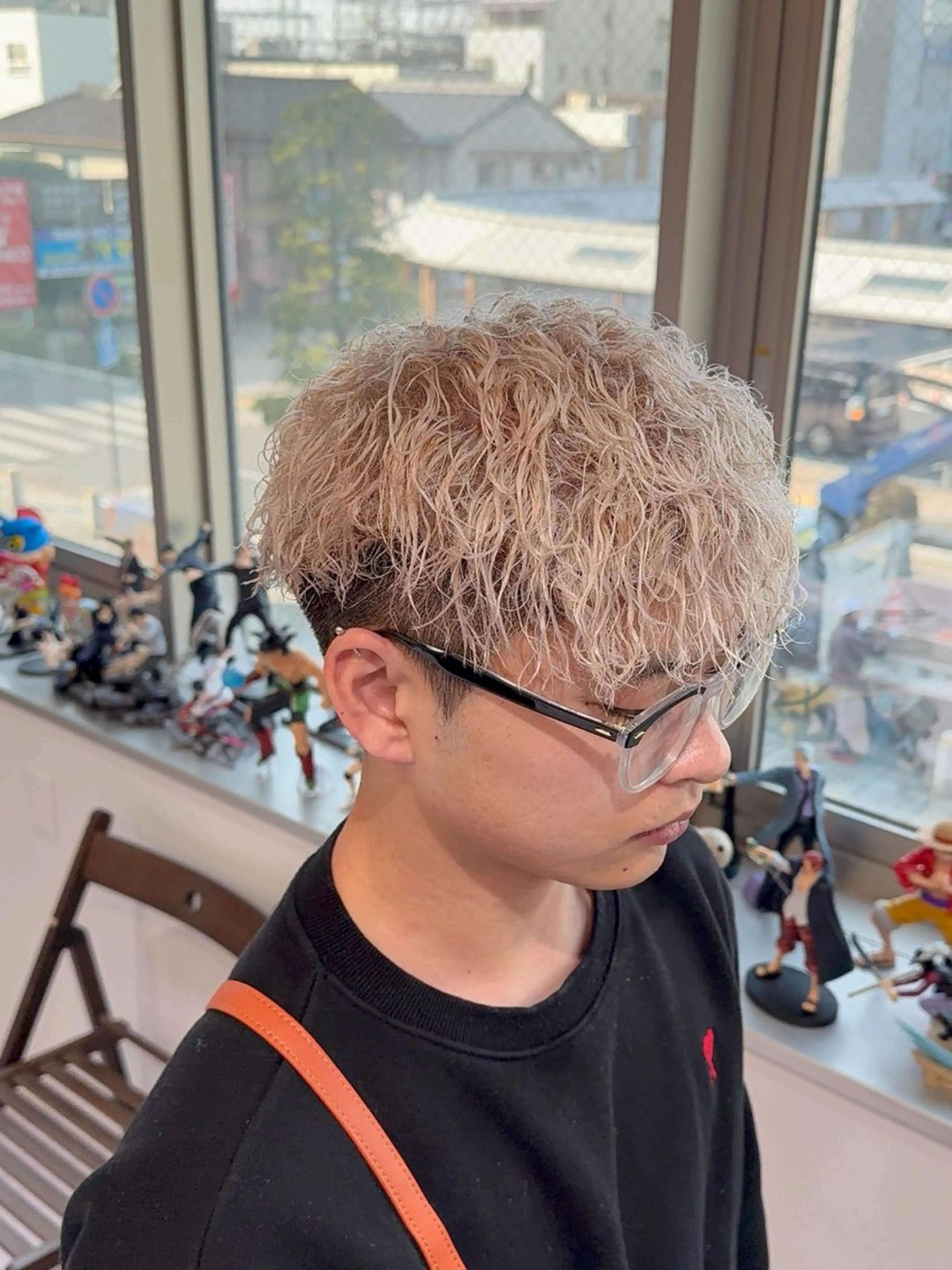 カラー パーマ メンズ Hazu 【パーマ特化美容師】のヘアスタイル