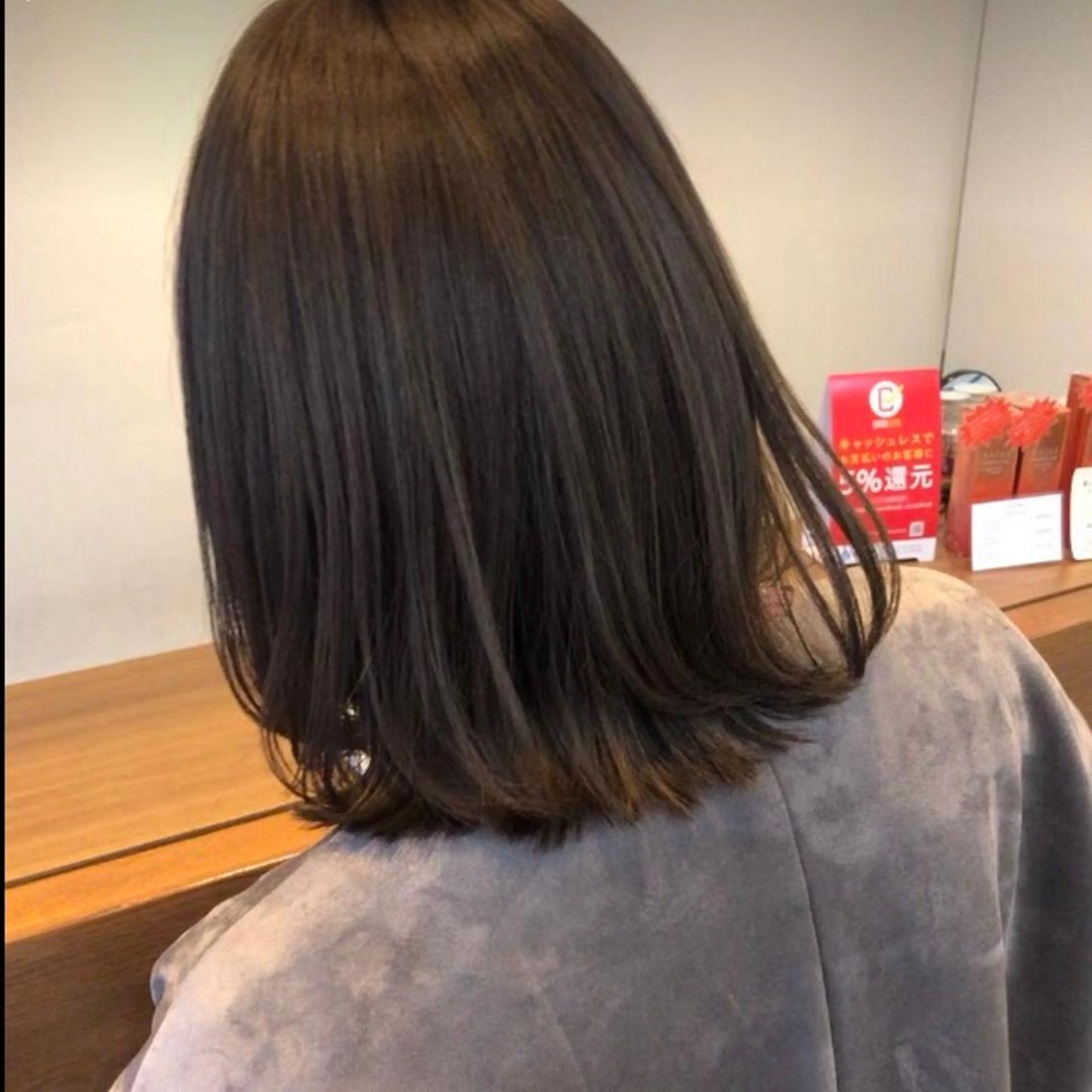 ミディアム カラー 透明感カラー グレージュ 🌿理想を叶える🌿 似合わせ🌟RISAのヘアスタイル