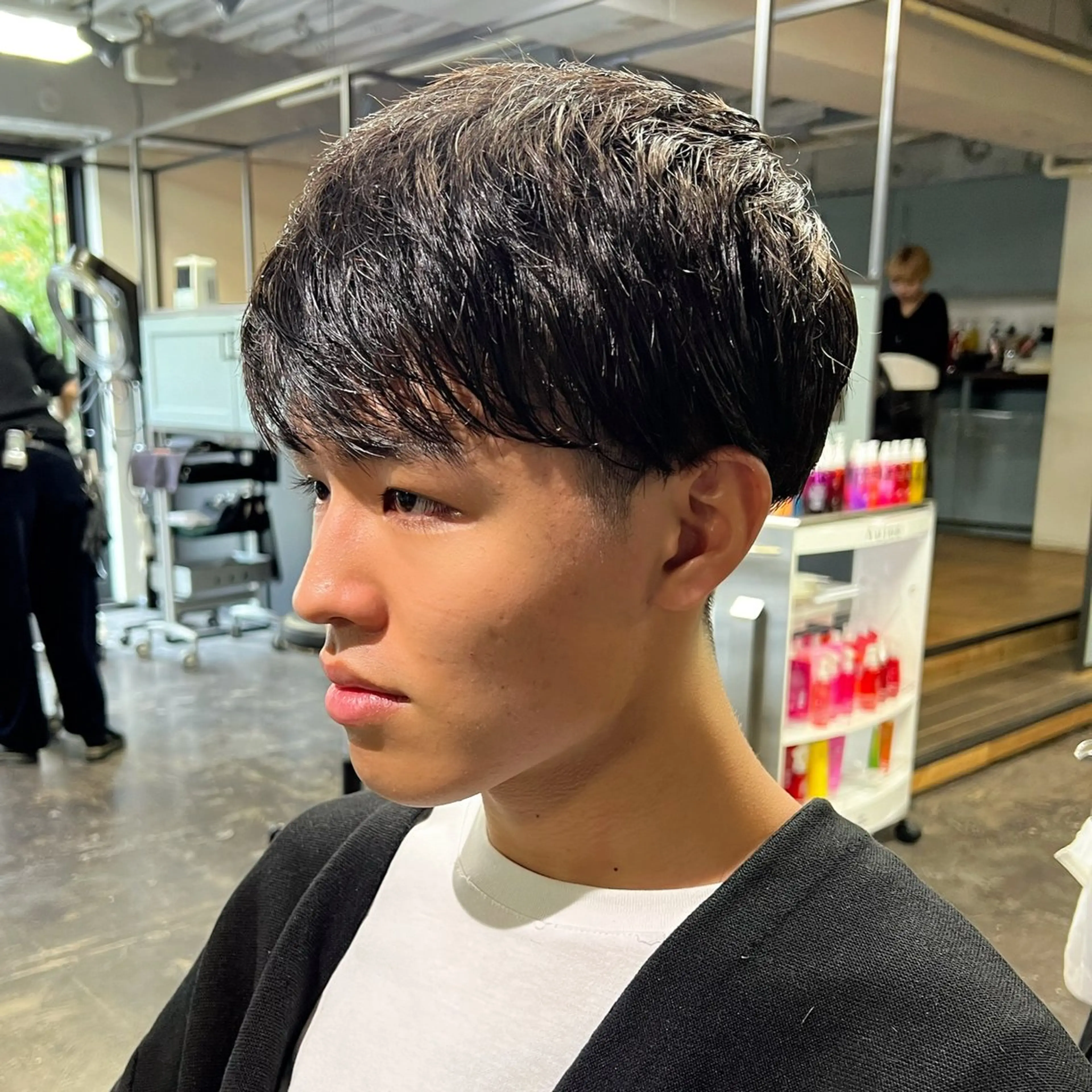 メンズ カット 💘札幌クロスパーマ 髪質改善💘rinaのヘアスタイル