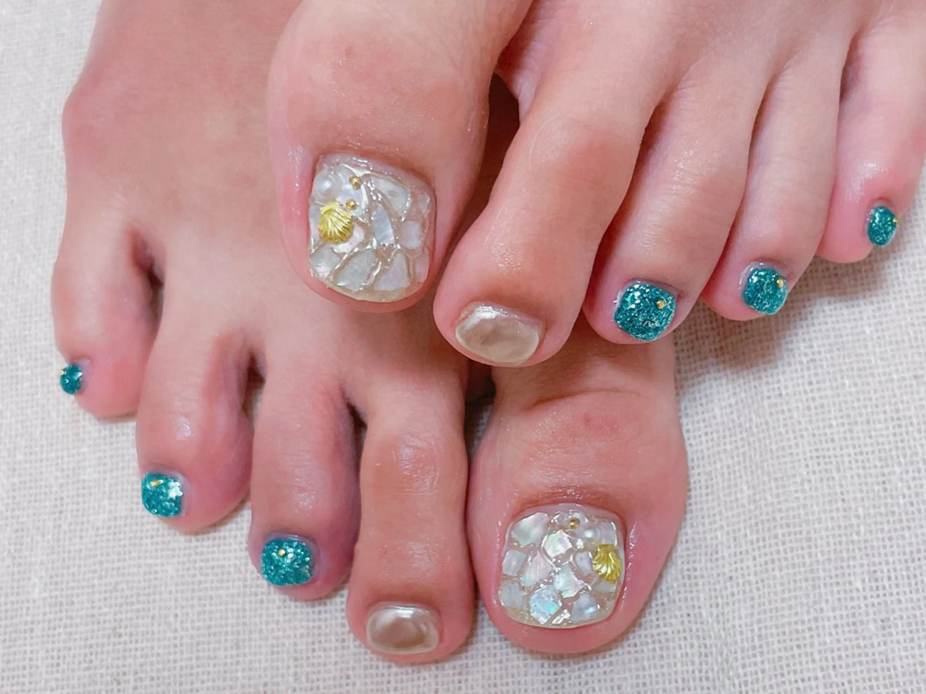 ネイル アートネイル チークネイル フットネイル フレンチネイル ジェルネイル ゆ か_Nails💫のネイルデザイン