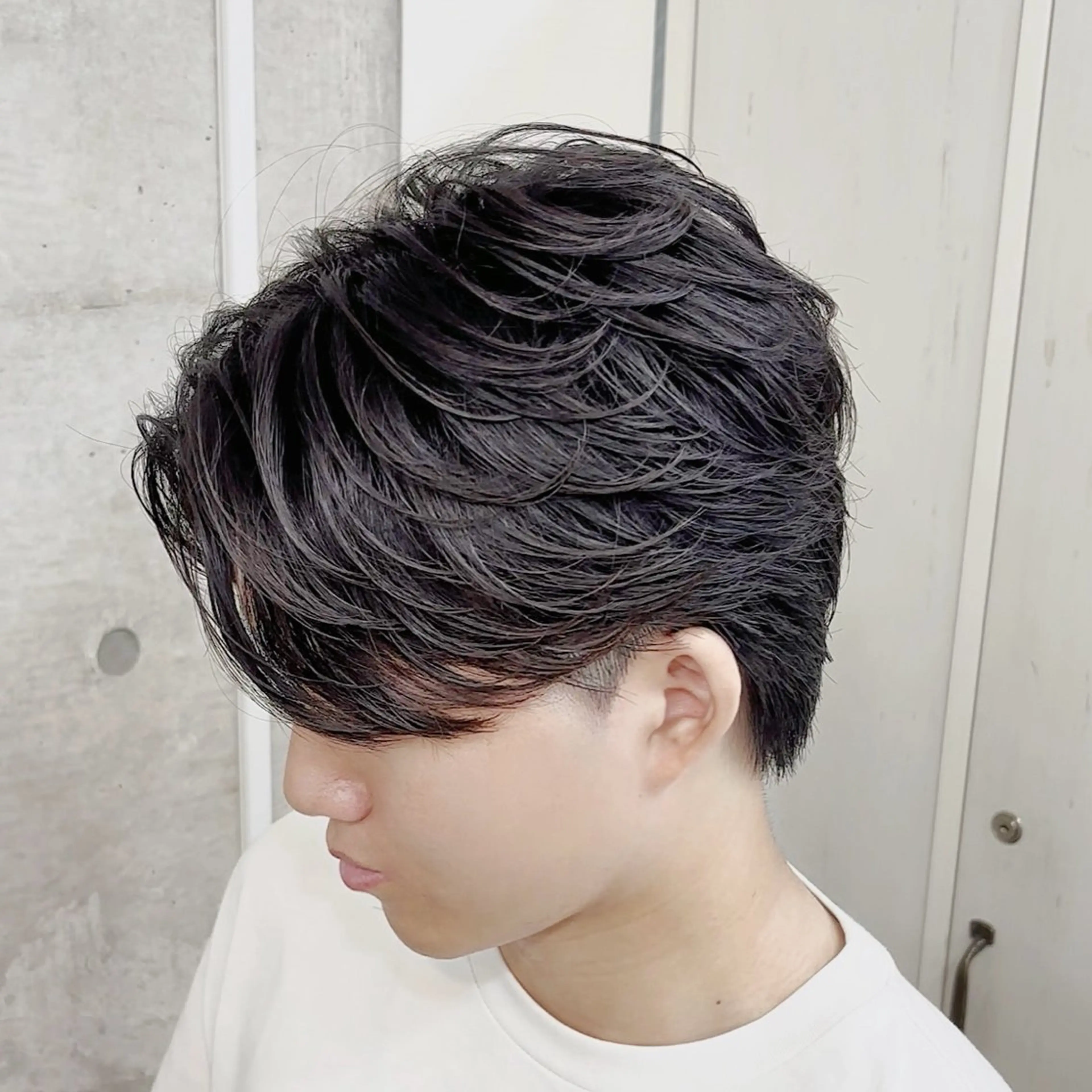 パーマ メンズ フェザーパーマ メンズパーマ カット パーマ Rikito /メンズパーマのヘアスタイル