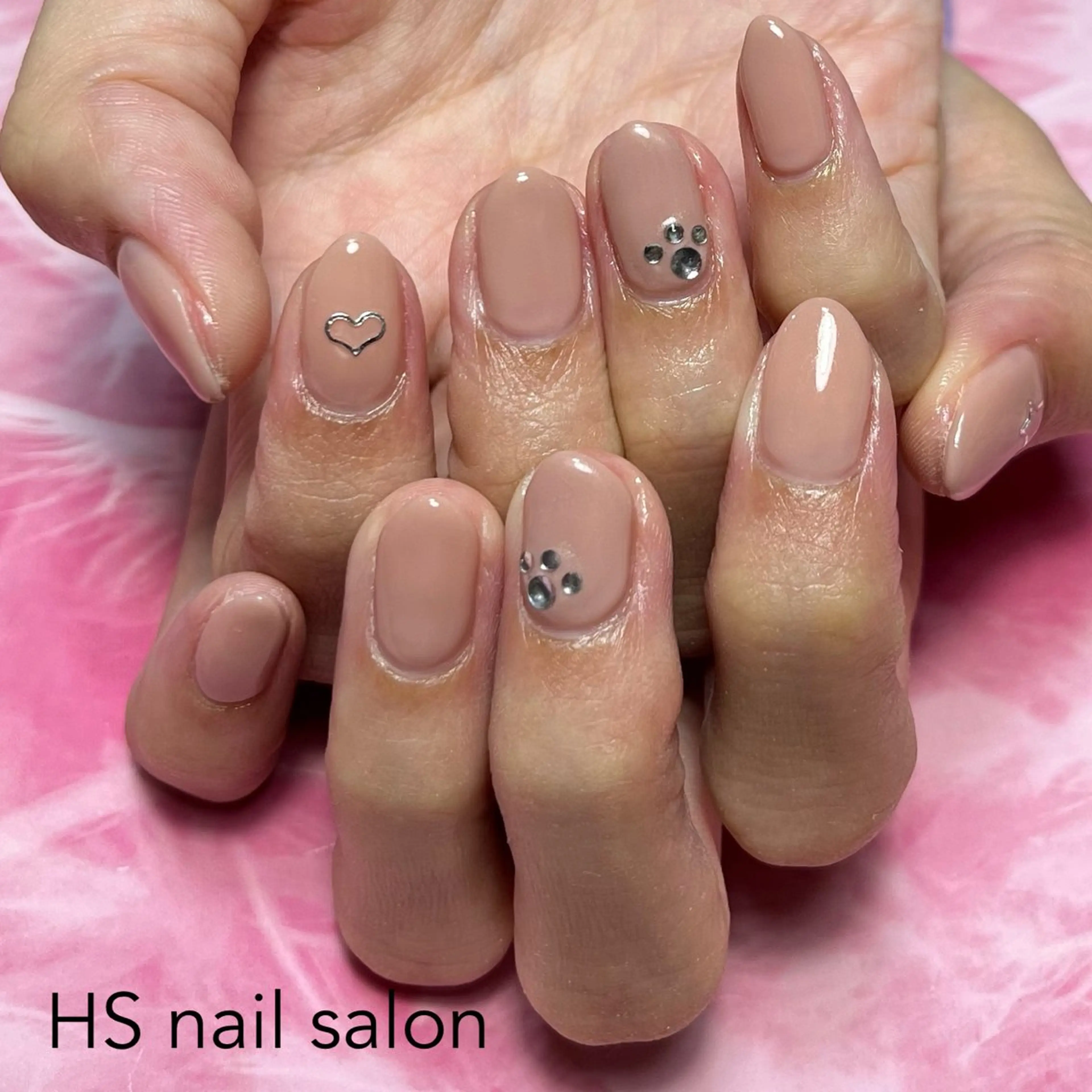 ミディアム ハンドネイル hs nail salonのネイルデザイン