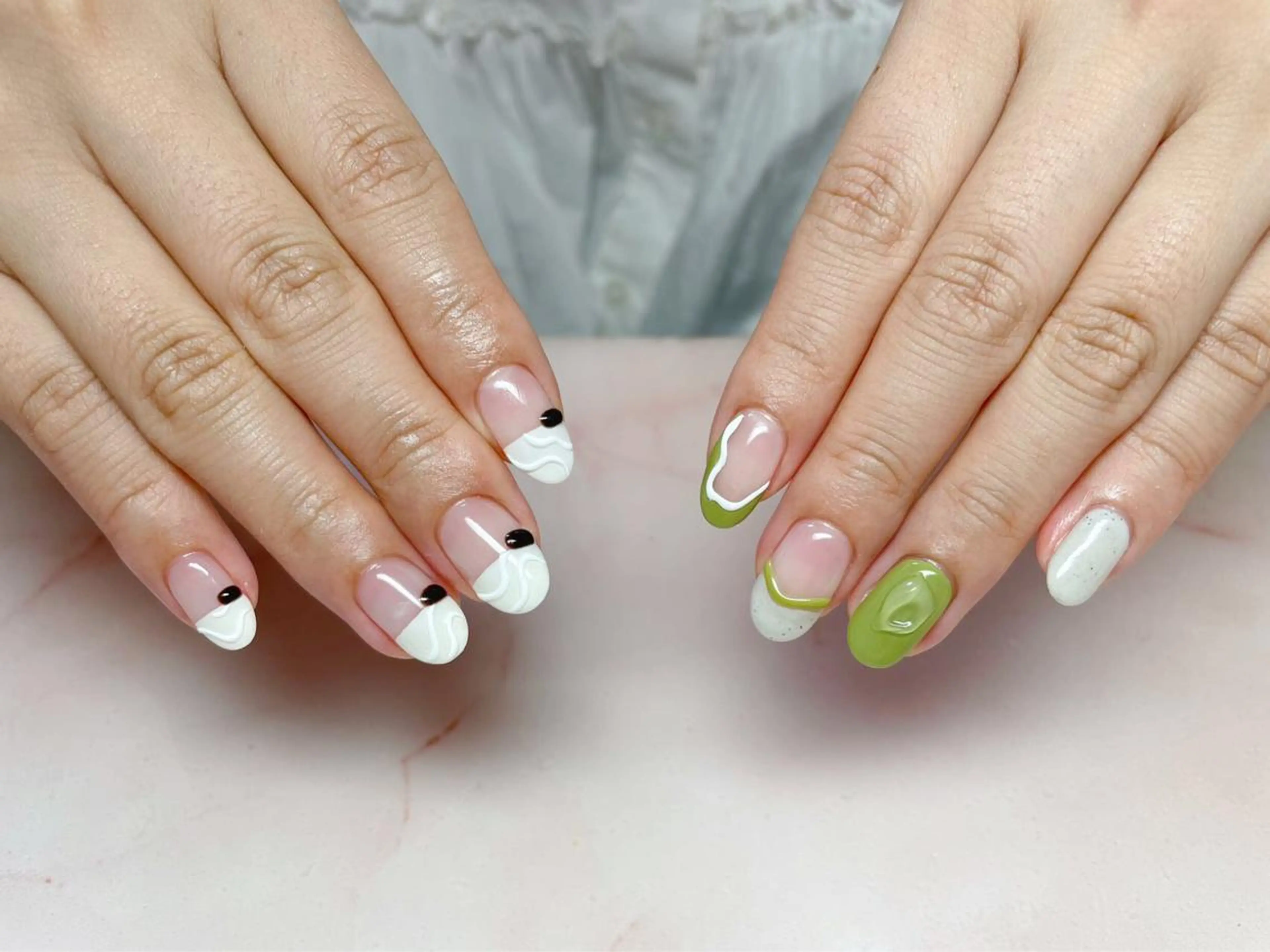 ネイル ハンドネイル RI SA☀️ リサのネイルデザイン