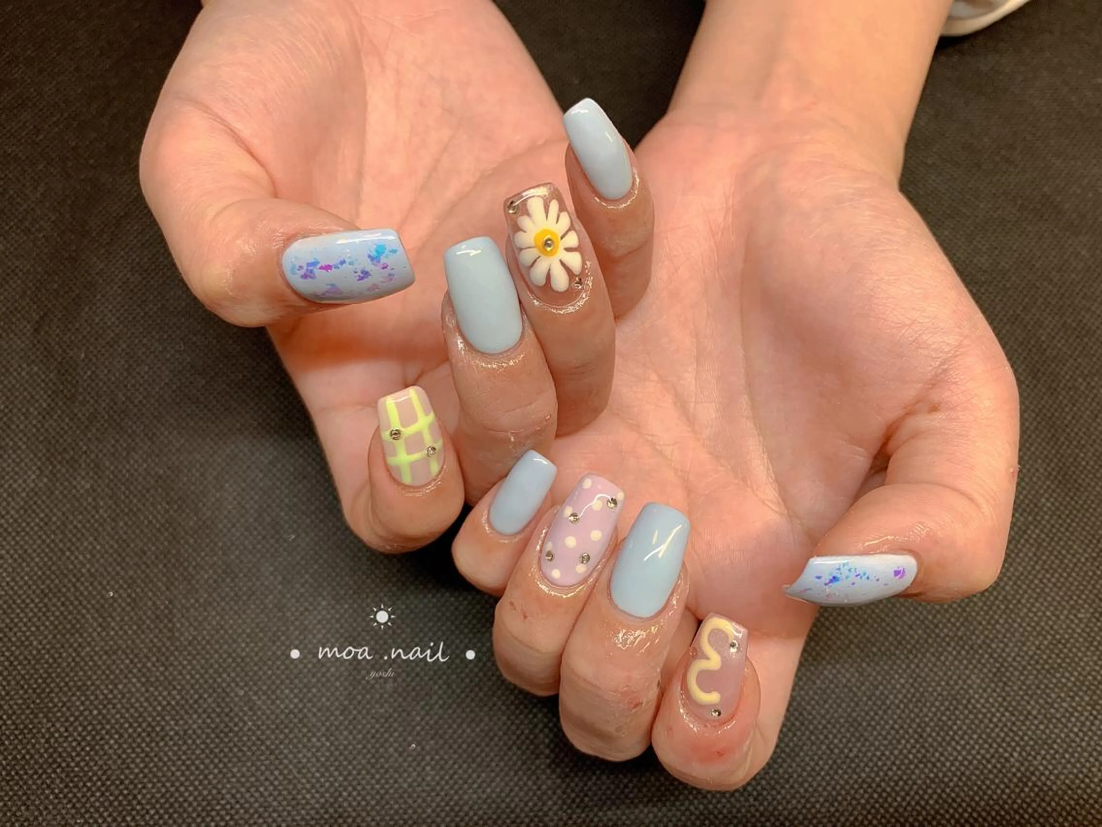 ネイル スカルプネイル MoaNail🫶 Yoshiのネイルデザイン