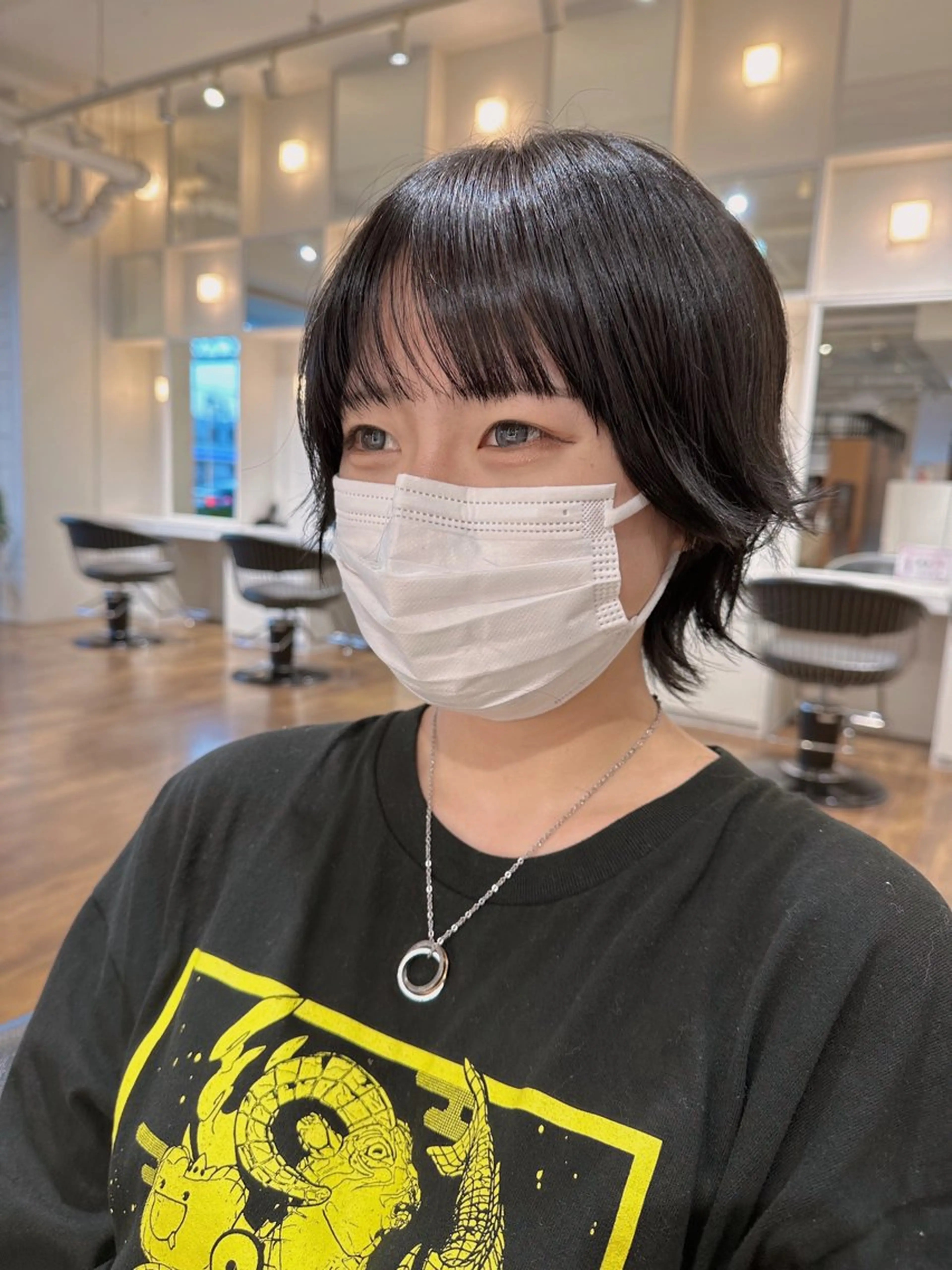 ショート ショートヘア ウルフカット ショート/レイヤー/ ボブ/安本和史のヘアスタイル