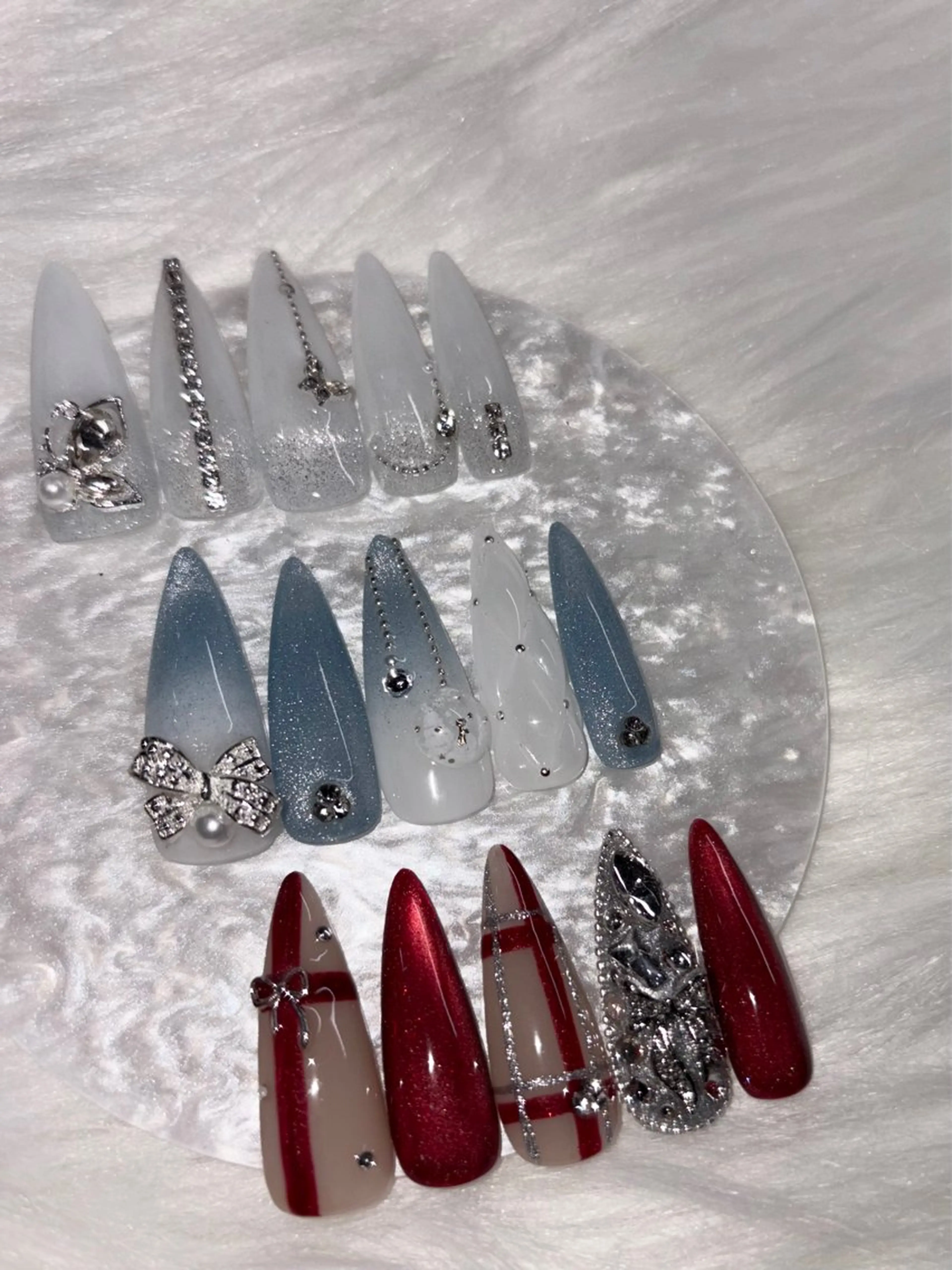 ネイル Maho🦋 ワンホン／韓国ネイルのネイルデザイン