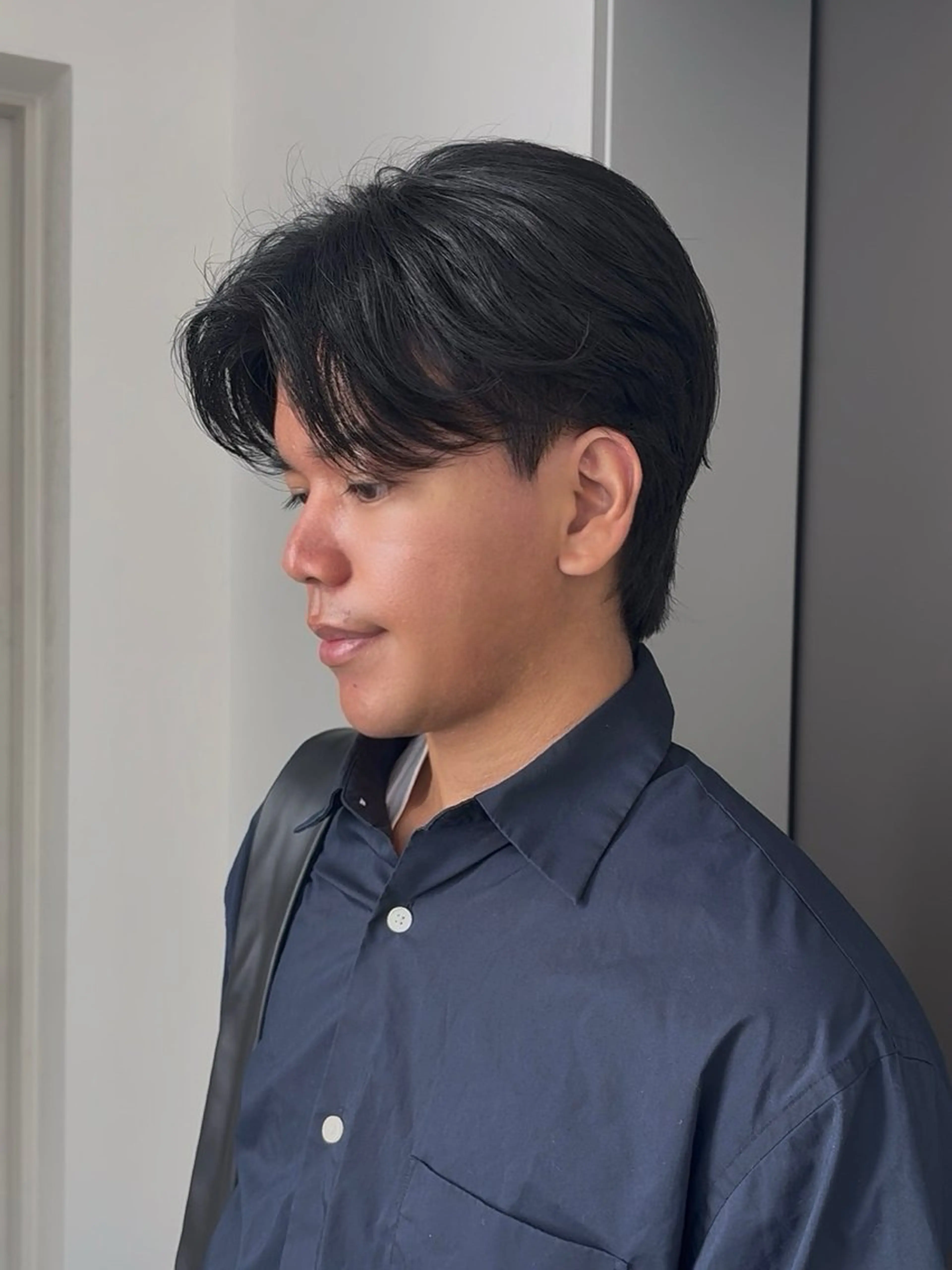 メンズ メンズパーマ ‎しゅり🇰🇷 日韓MIXメンズヘアのヘアスタイル