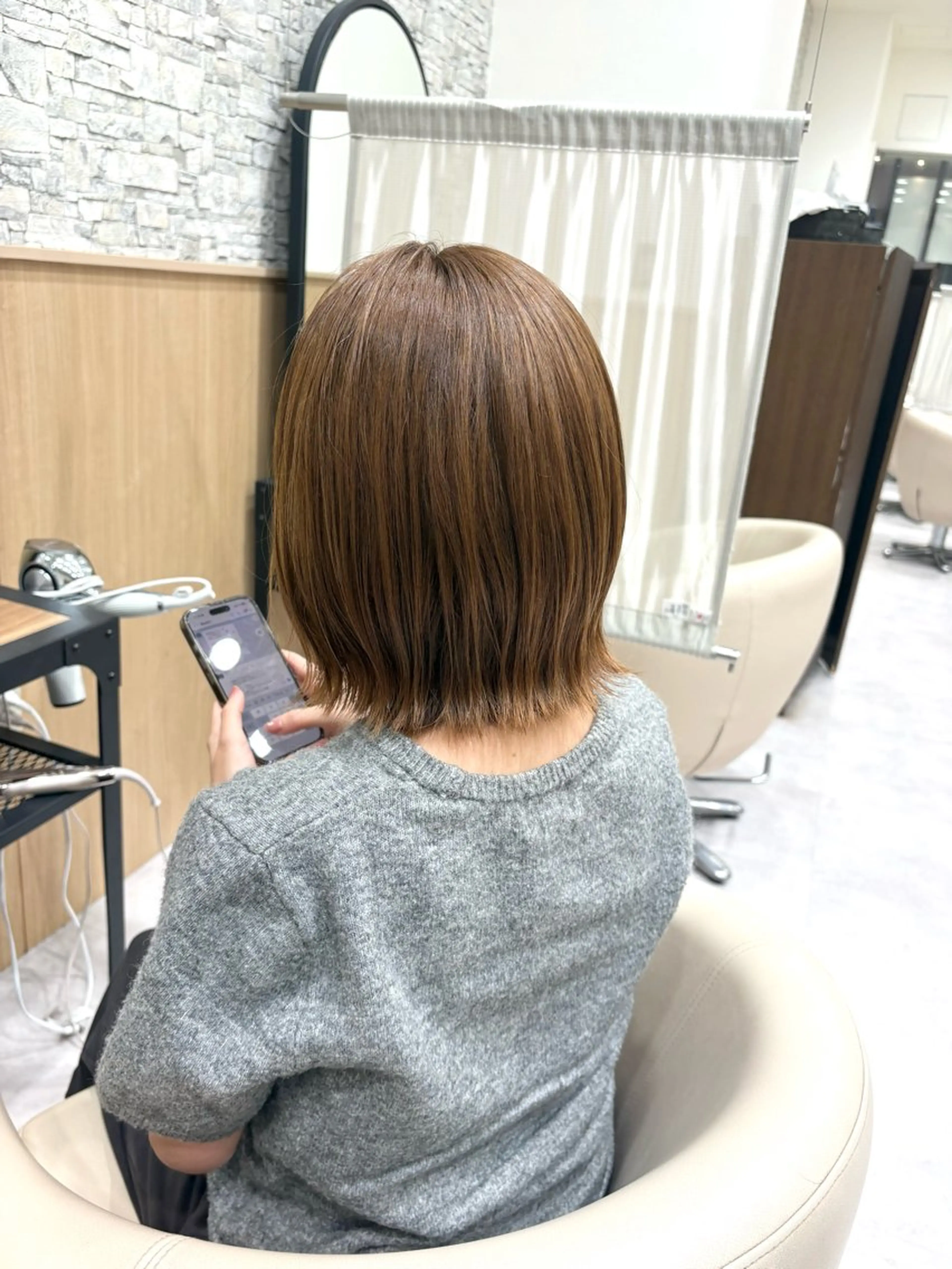 【5センチ以上切らせてくれる方限定🍀】ワンカラー＋カットの写真