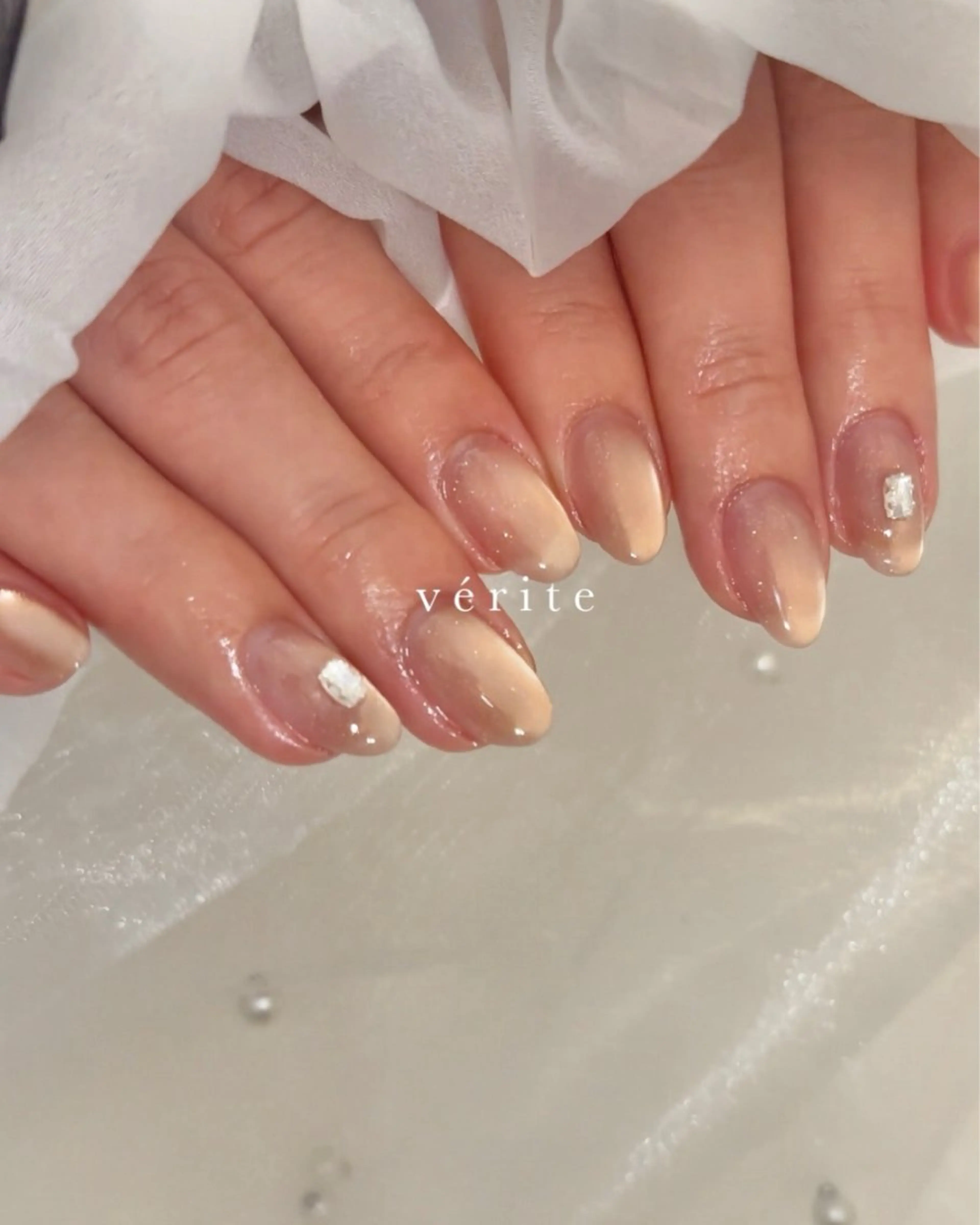 ネイル ハンドネイル vérite nailのネイルデザイン