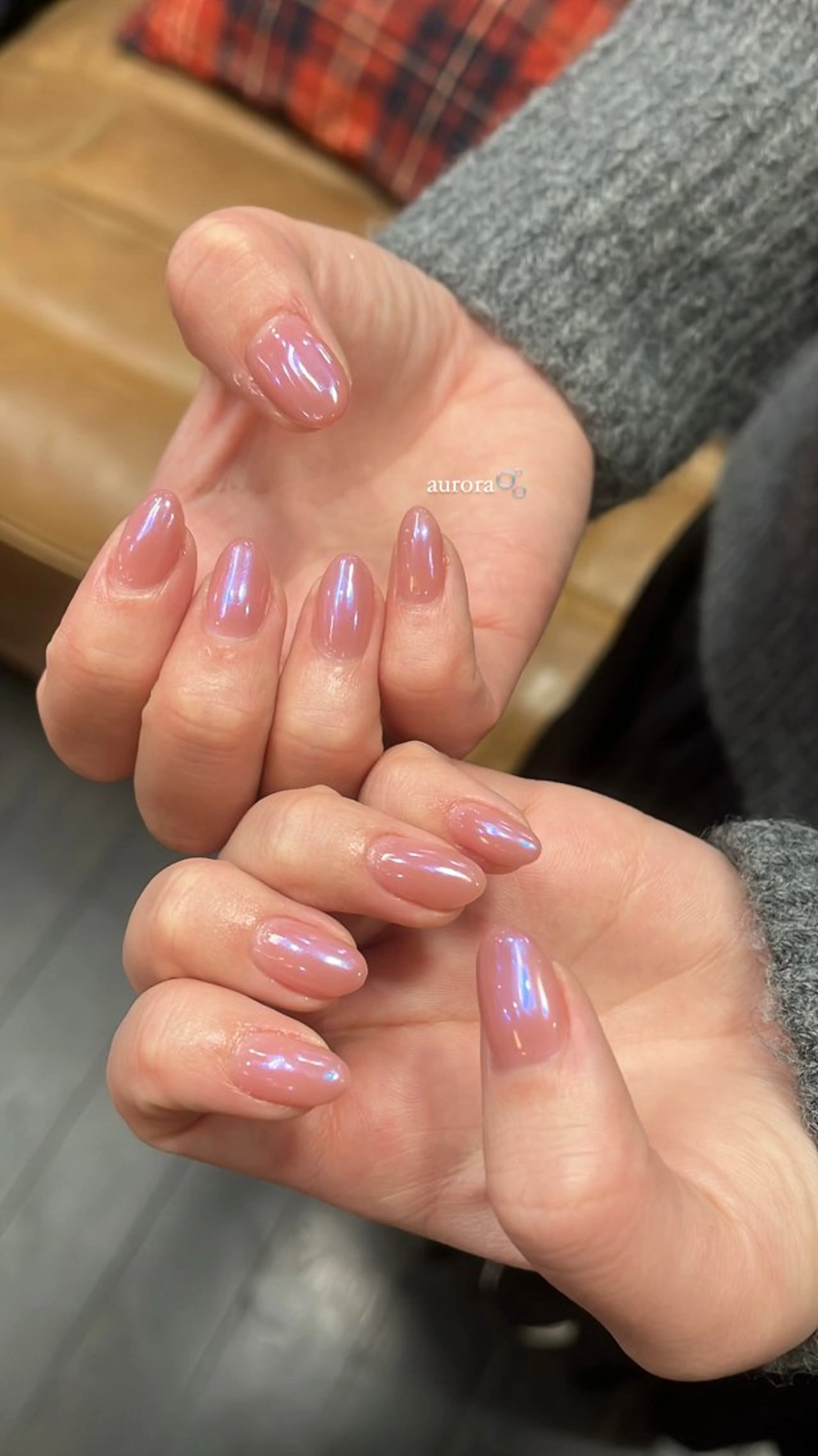 ネイル ニュアンスネイル シンプルネイル ハンドネイル SAKU nail 作島茜のネイルデザイン
