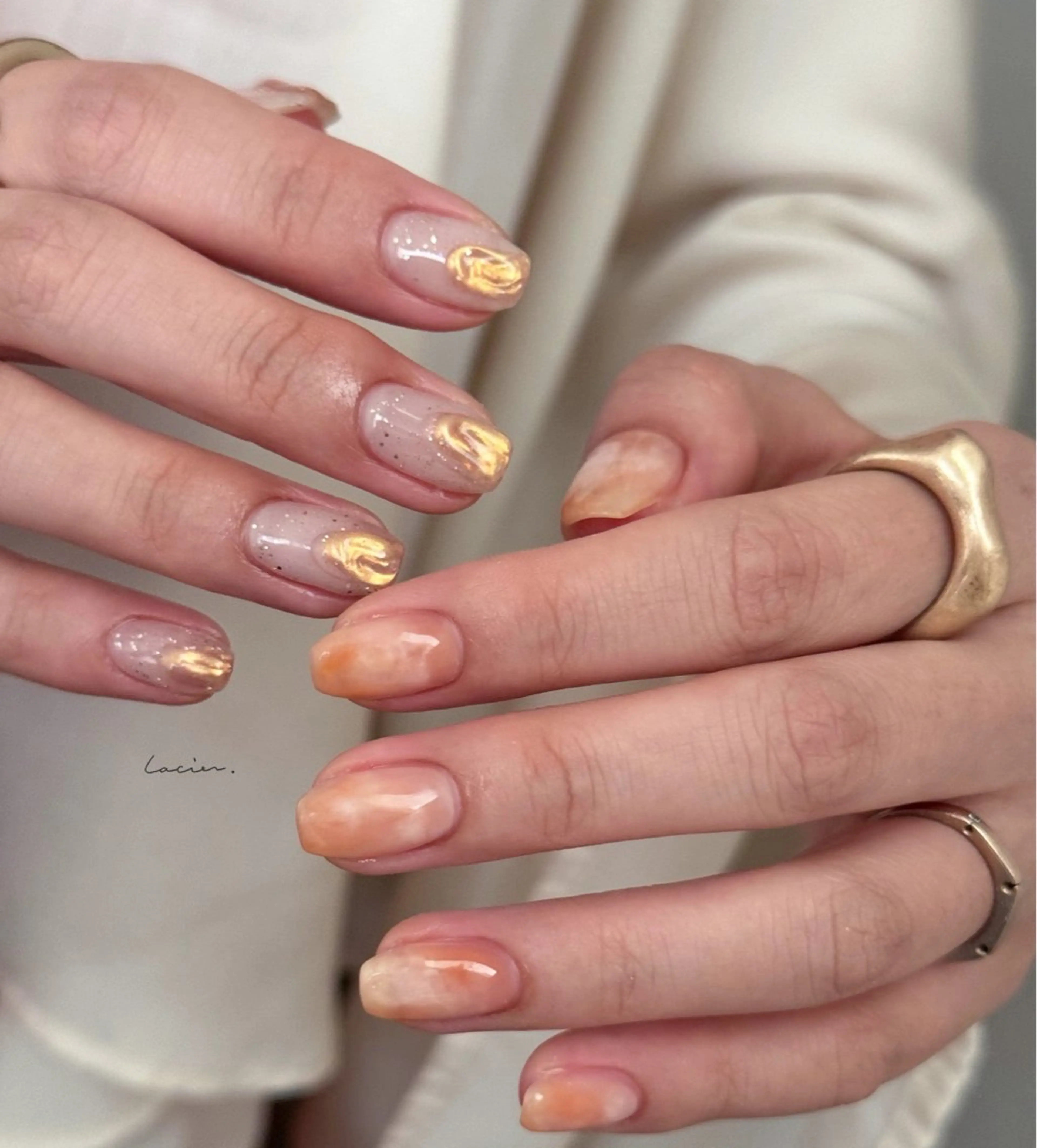 ネイル ハンドネイル lacier nailのネイルデザイン