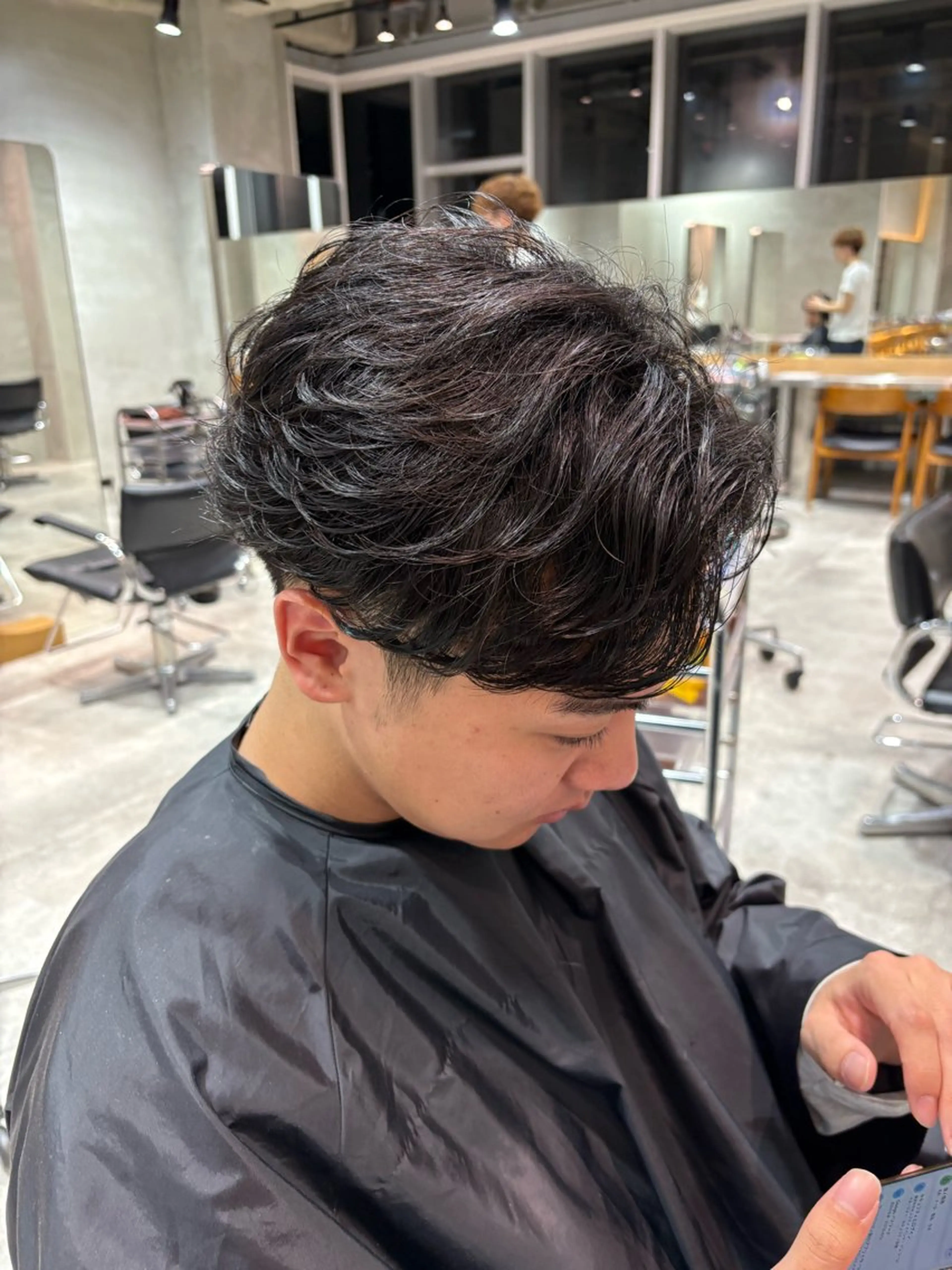 ミディアム パーマ カット パーマ fifth/渋谷/ パーマ/イクミのヘアスタイル