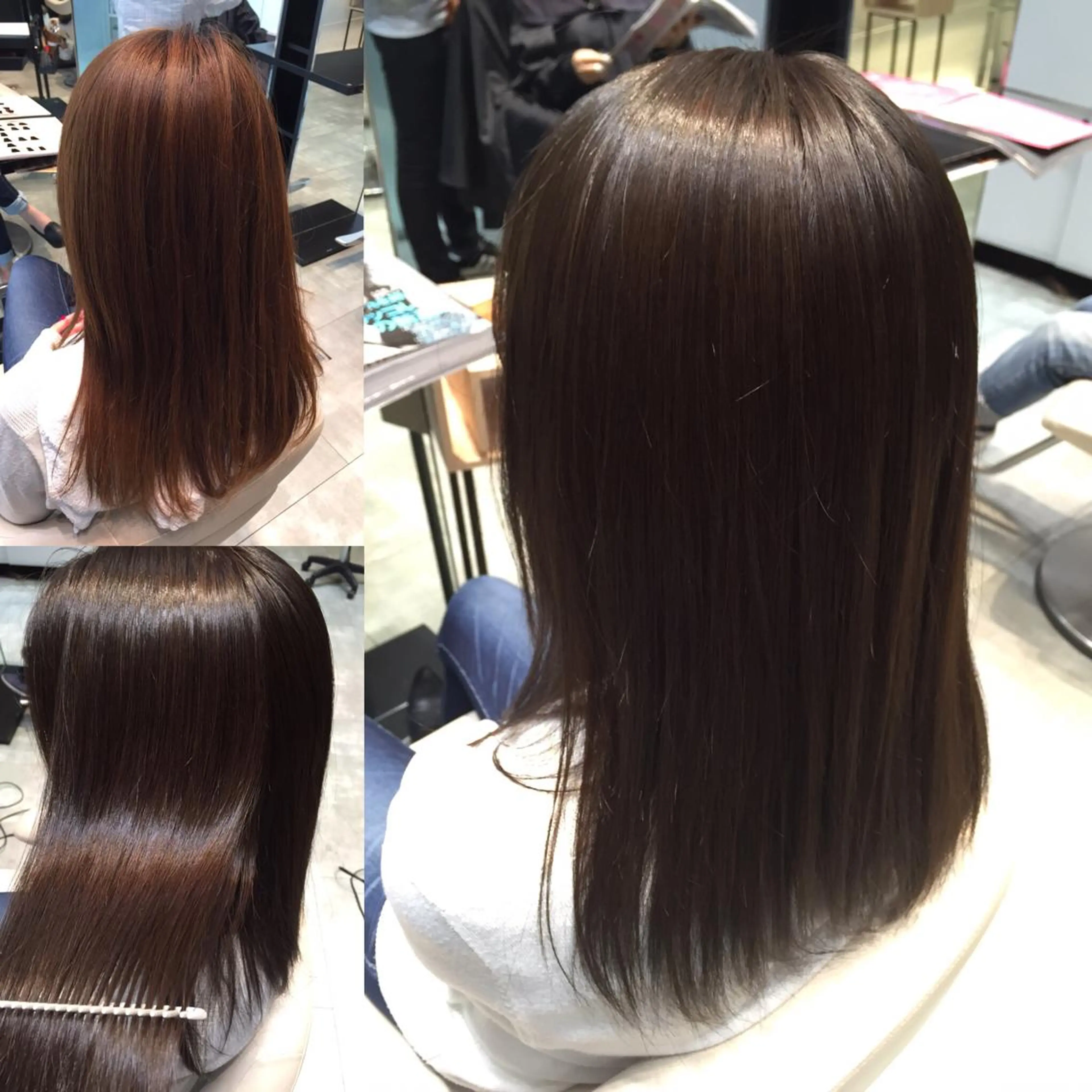 ショート ミディアム セミロング ロング カラー イルミナカラー Re:ta KANZOの眉毛・アイブロウイメージ