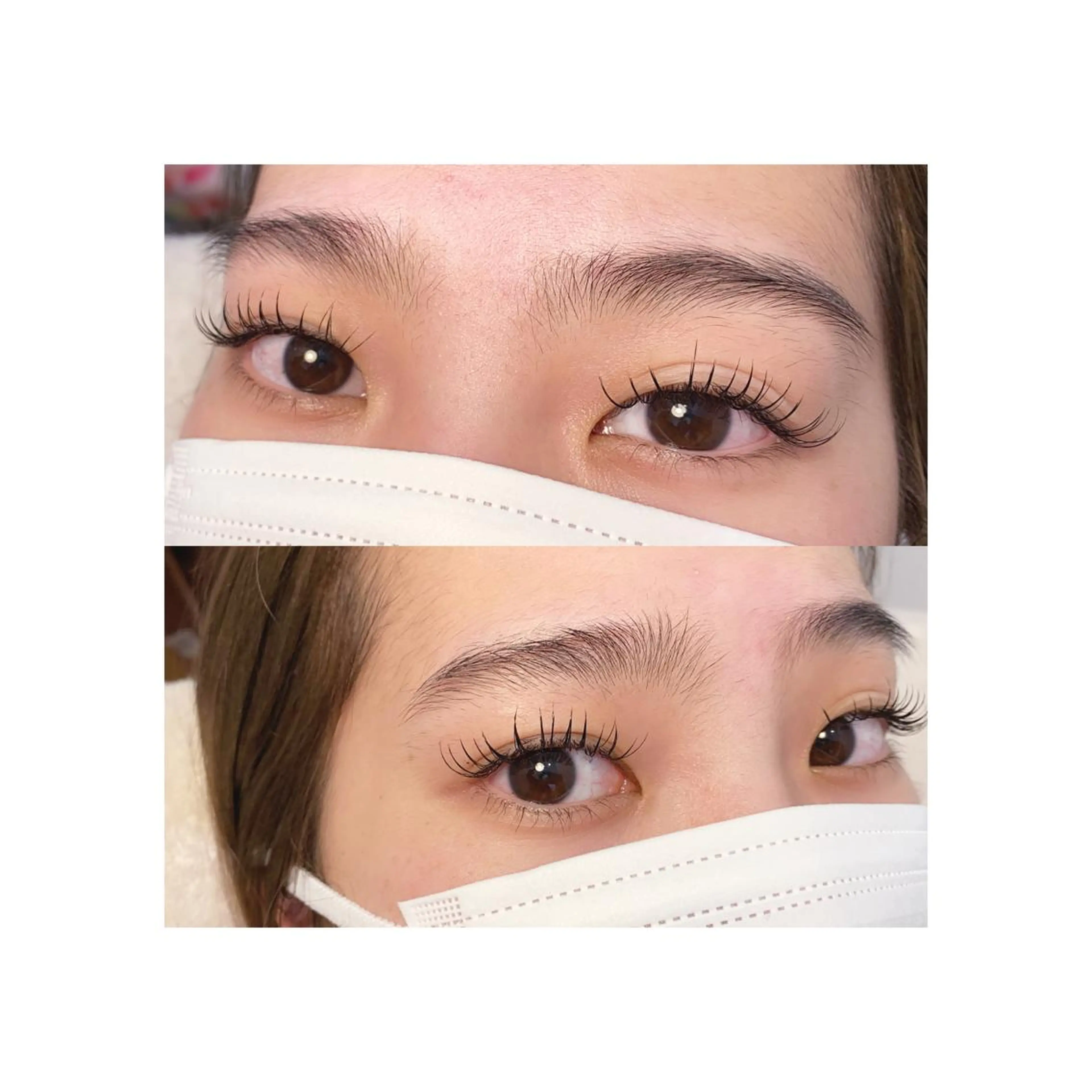 マツエク・マツパ アイブロウ 束感まつ毛 Cカール Dカール フラットラッシュ ワンホンマツエク プロカラーカレン 藤井寺所属・プロカラーカレン 藤井寺店のマツエク・マツパデザイン